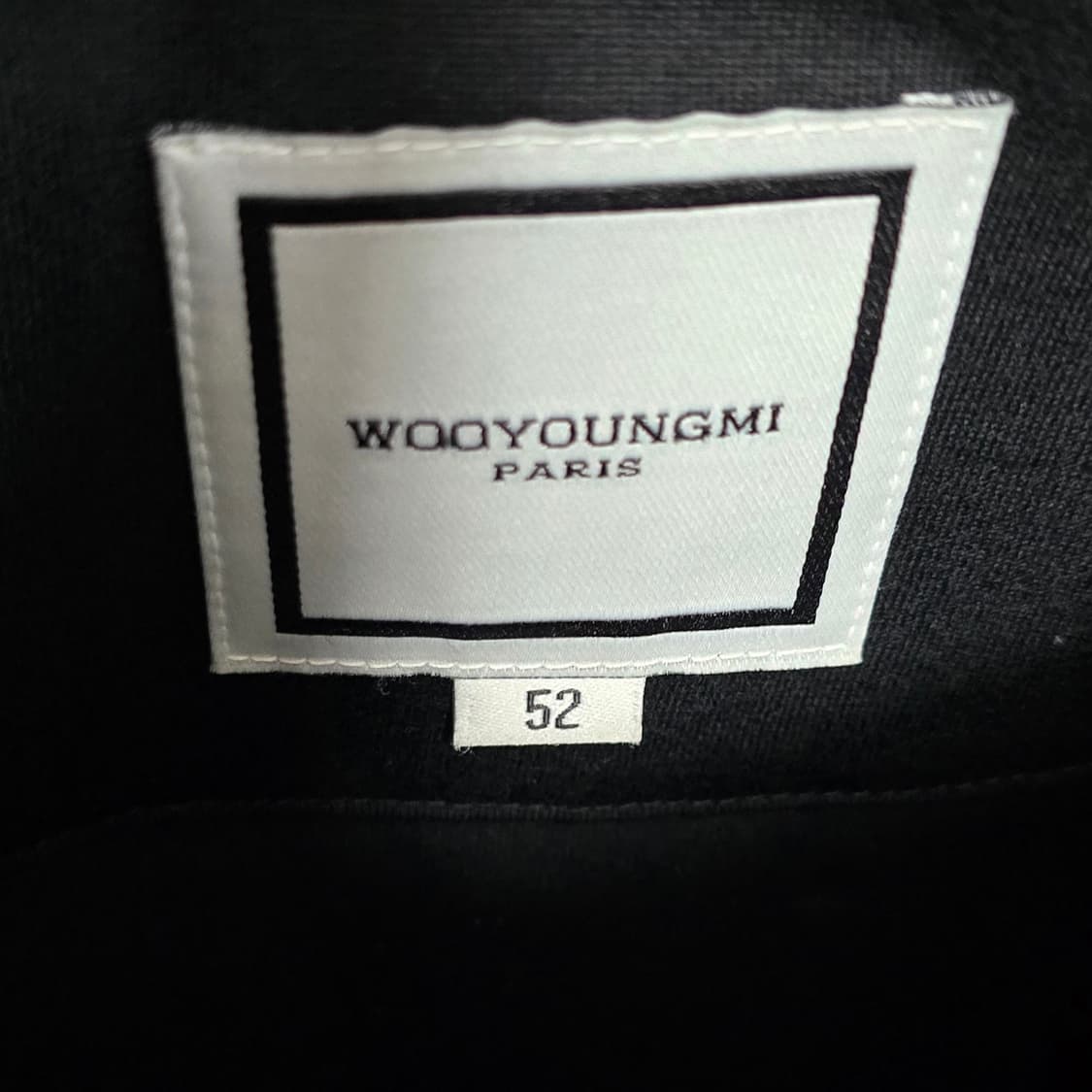 25ss 우영미 플라워 백로고 반팔 티셔츠 52사이즈 110 판매 상품이미지4