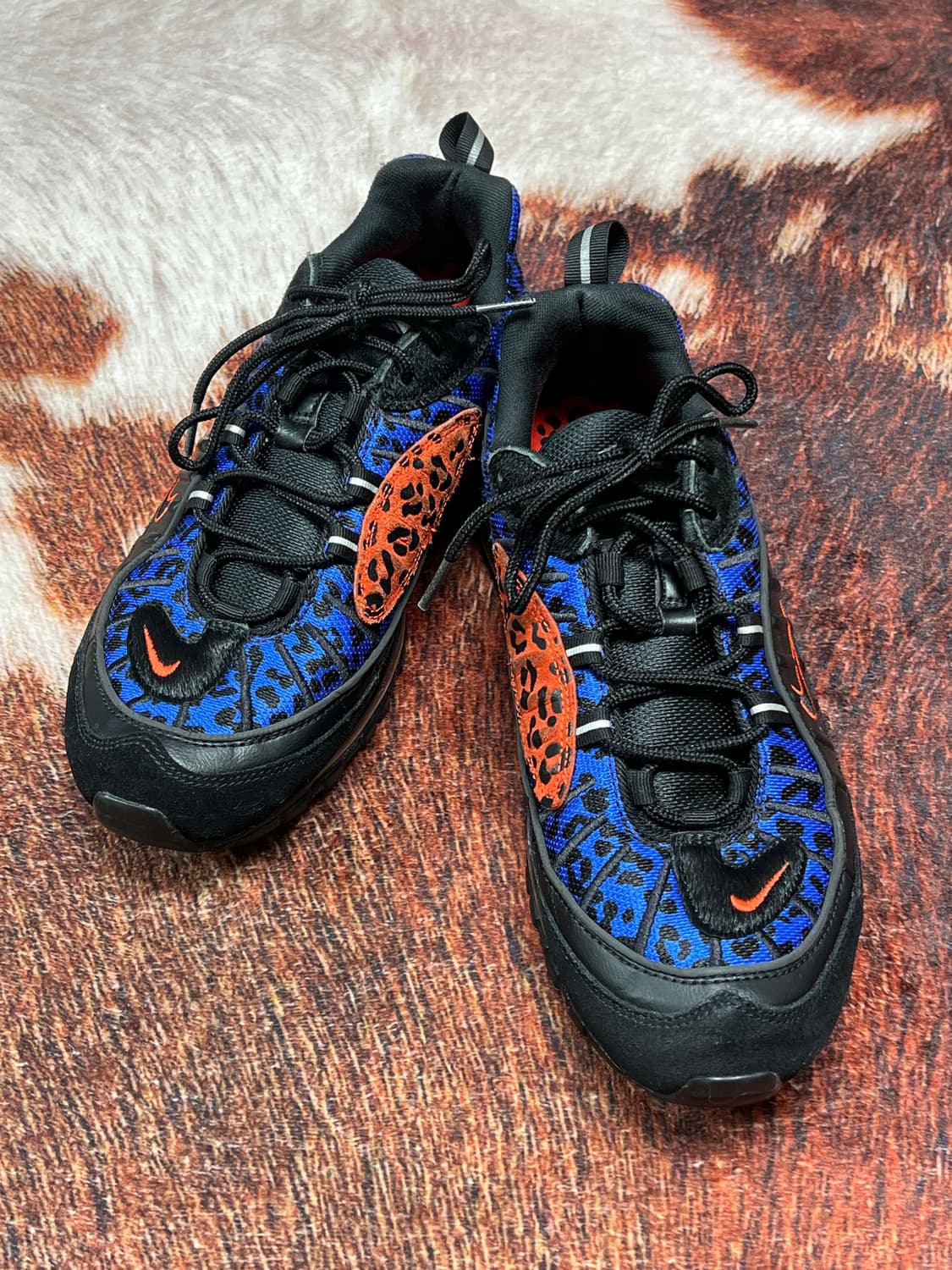 [275] 나이키 에어맥스 98 프리미엄 애니멀 팩 블랙 레오파드 상품이미지1