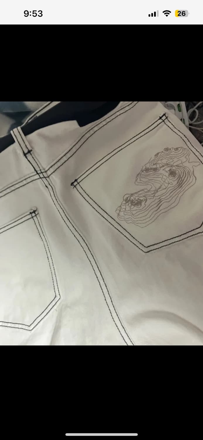 스웨이드 화이트 데님 상품이미지2