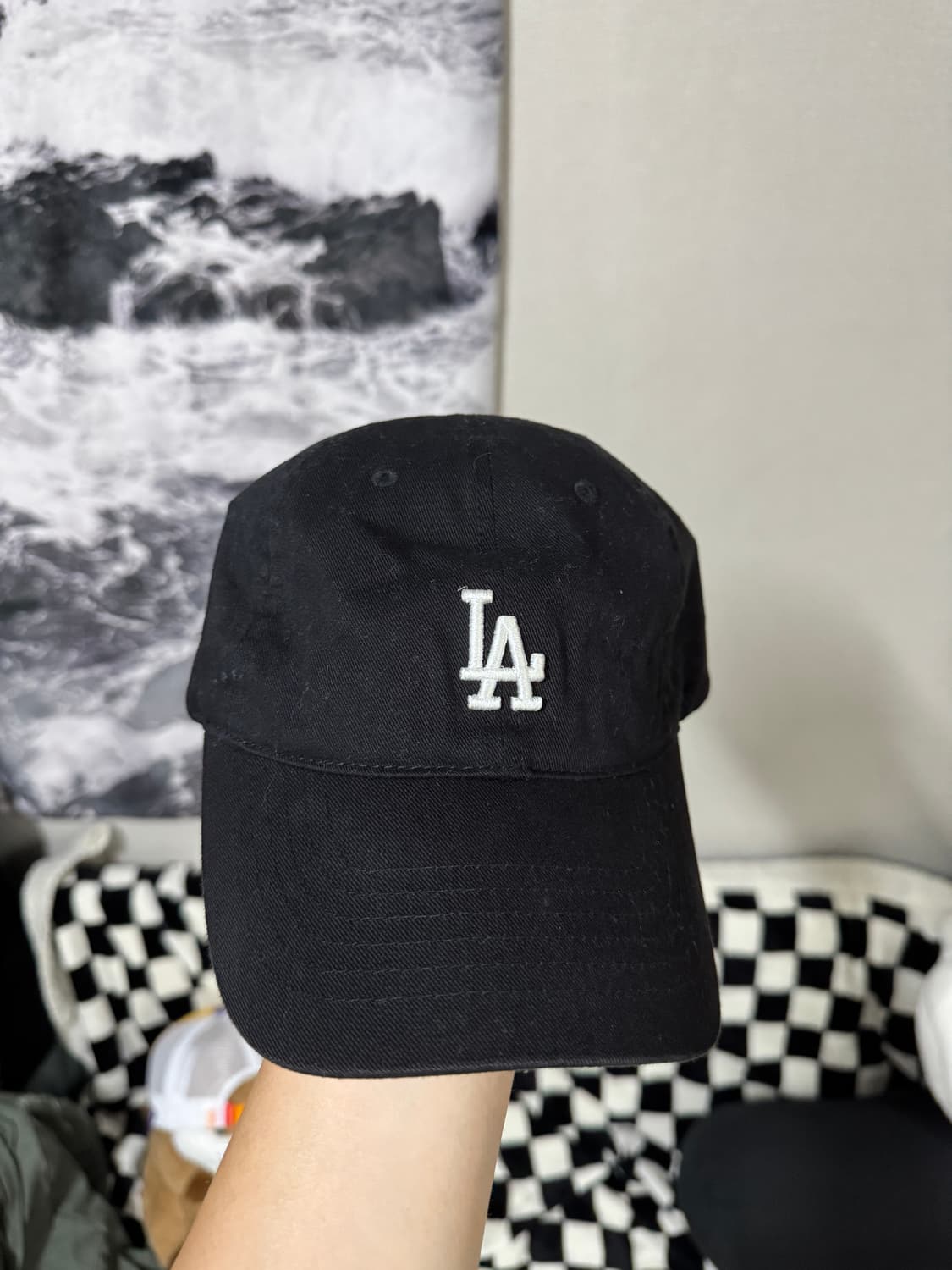 mlb 볼캡 블랙 상품이미지1