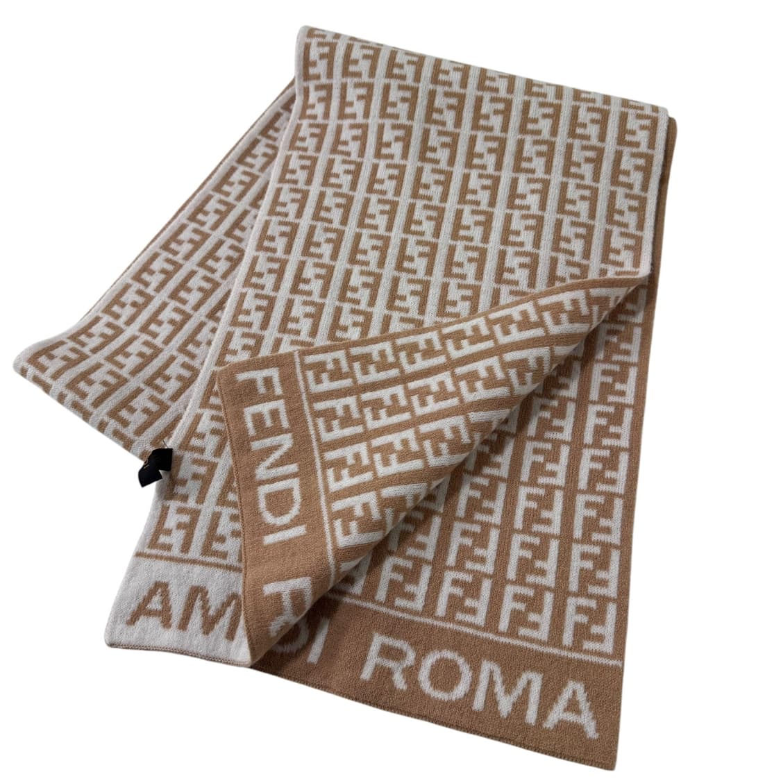 정품 펜디 쥬카 양면 캐시미어 머플러 상품이미지1