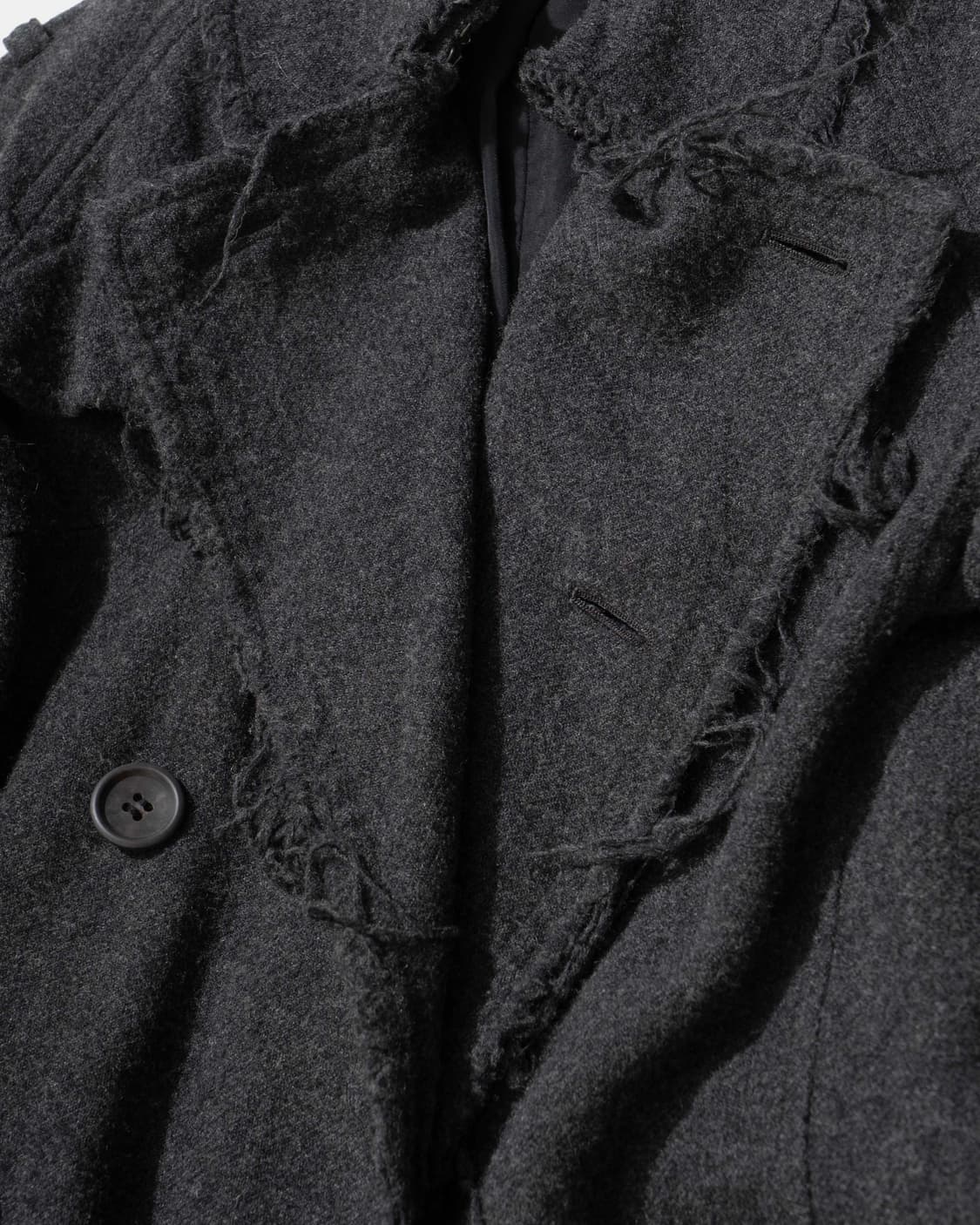 준야와타나베 꼼데가르송 그런지 울 코트 상품이미지6