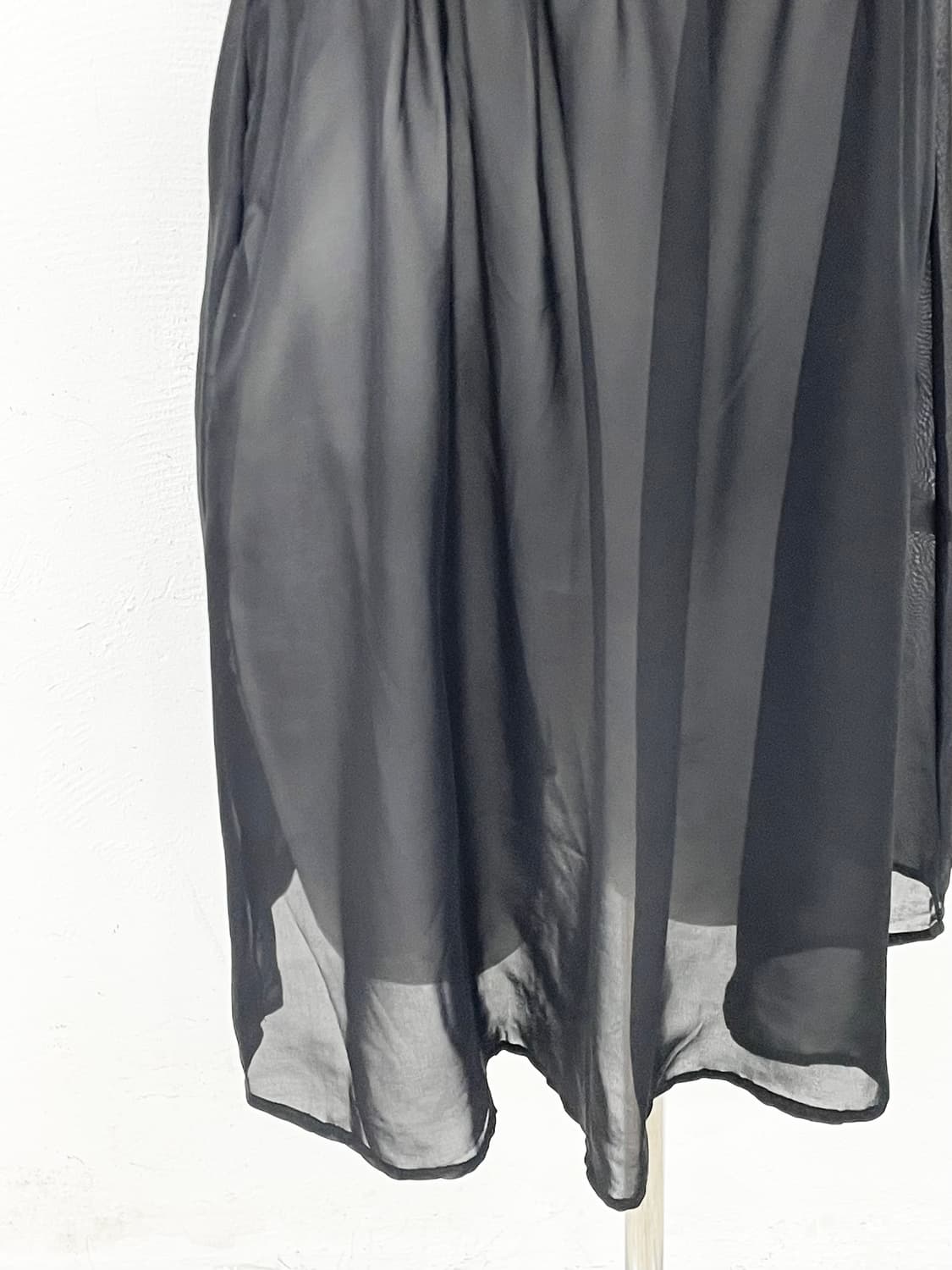 블랙 호피 라인 슬립 상품이미지3