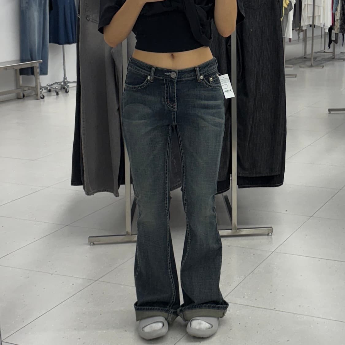 OOTJ 부츠컷 데님 청바지 팬츠 상품이미지4
