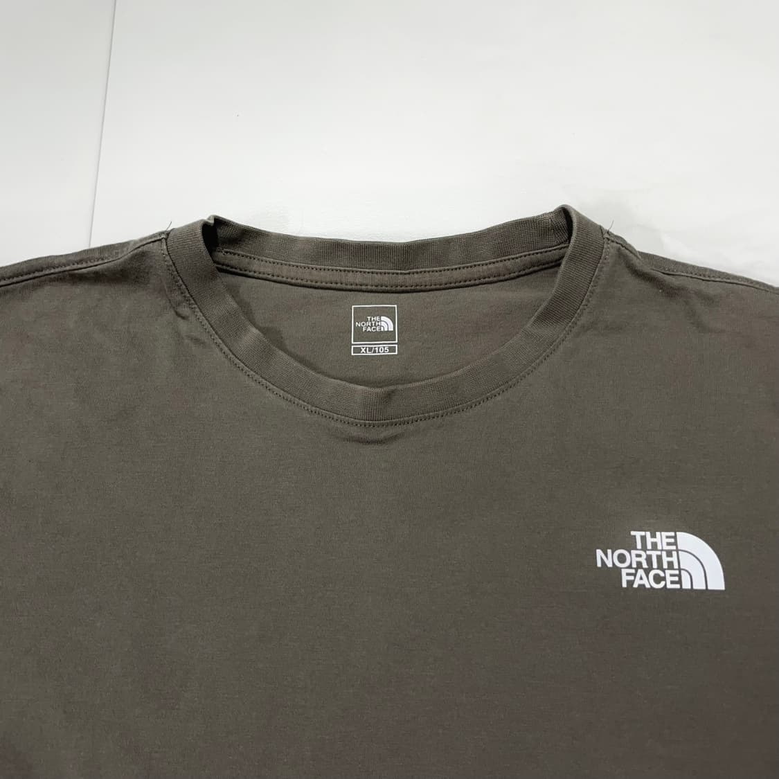 [정품] 노스페이스 카키 반팔티 [ XL ] 상품이미지3