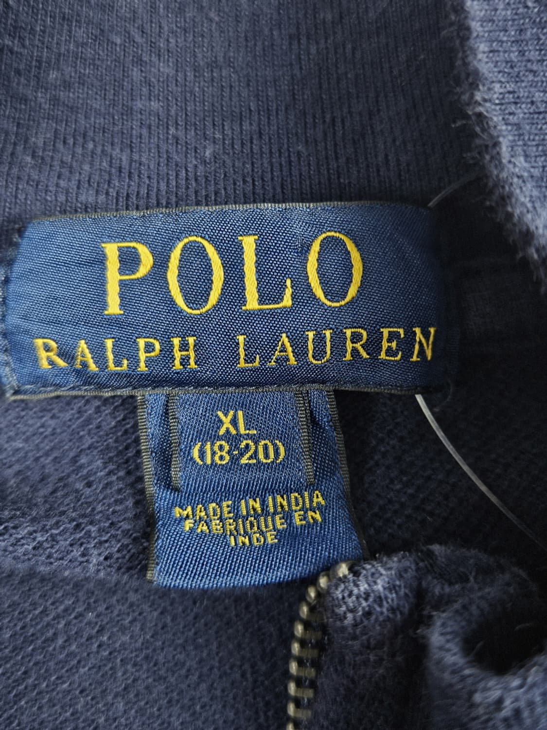 폴로랄프로렌 스트라이프 하프 집업 니트 ( XL ) / 9999 상품이미지8