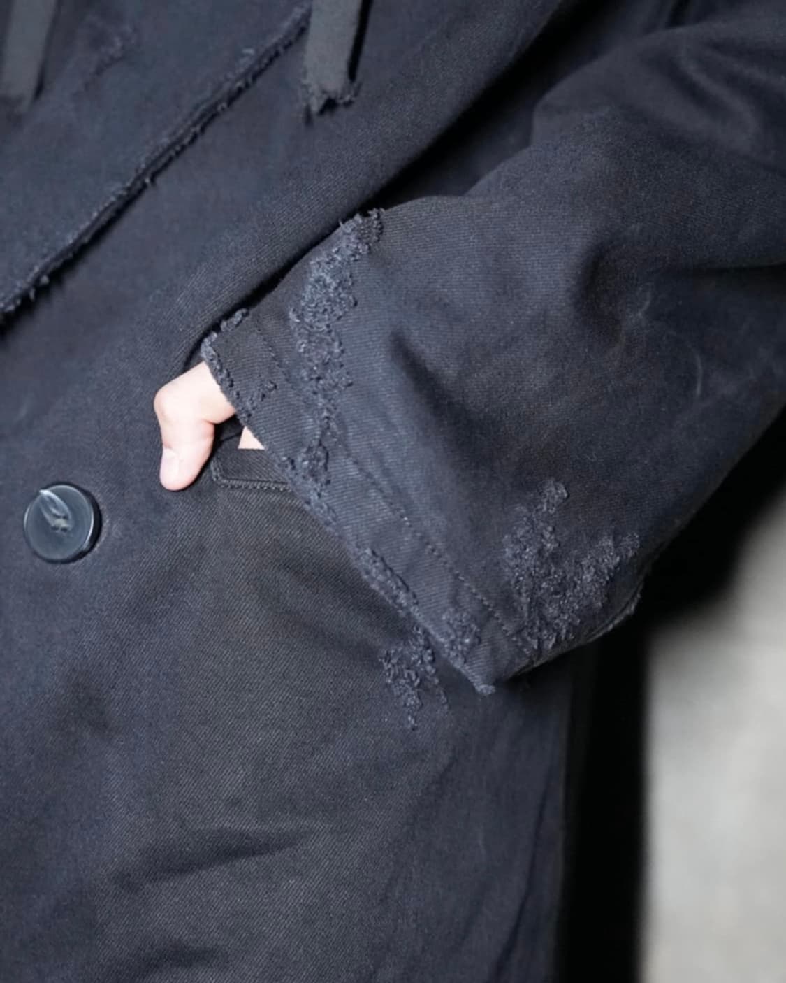 에모스탠스클럽 데님 코트 상품이미지4