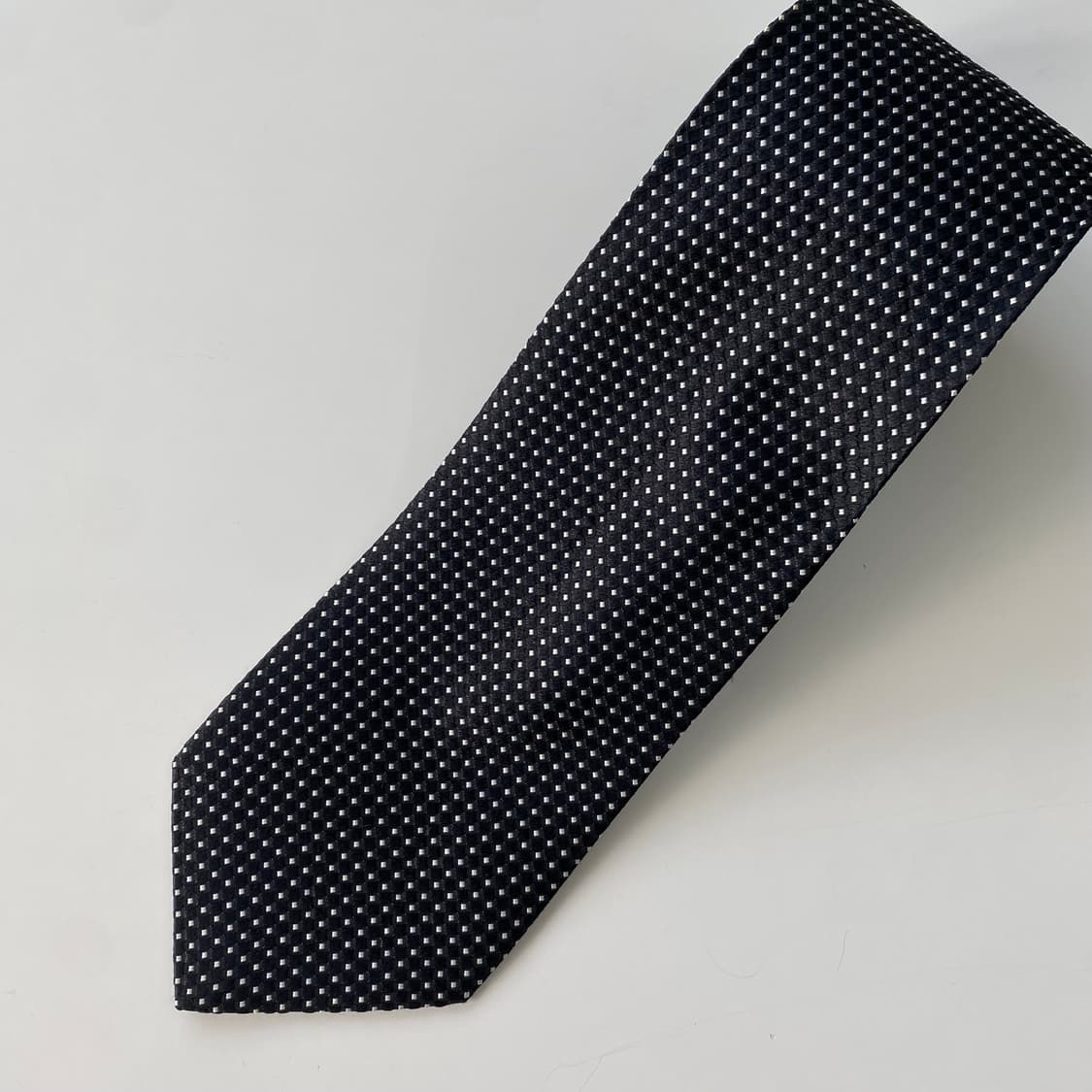 에르메네질도 제냐 정품 블랙 명품 넥타이 상품이미지5