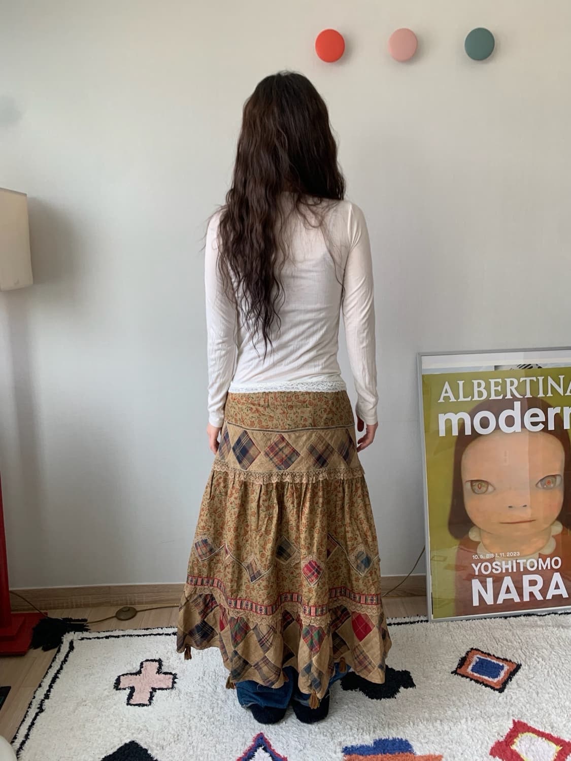 ethnic patchwork skirt 상품이미지4