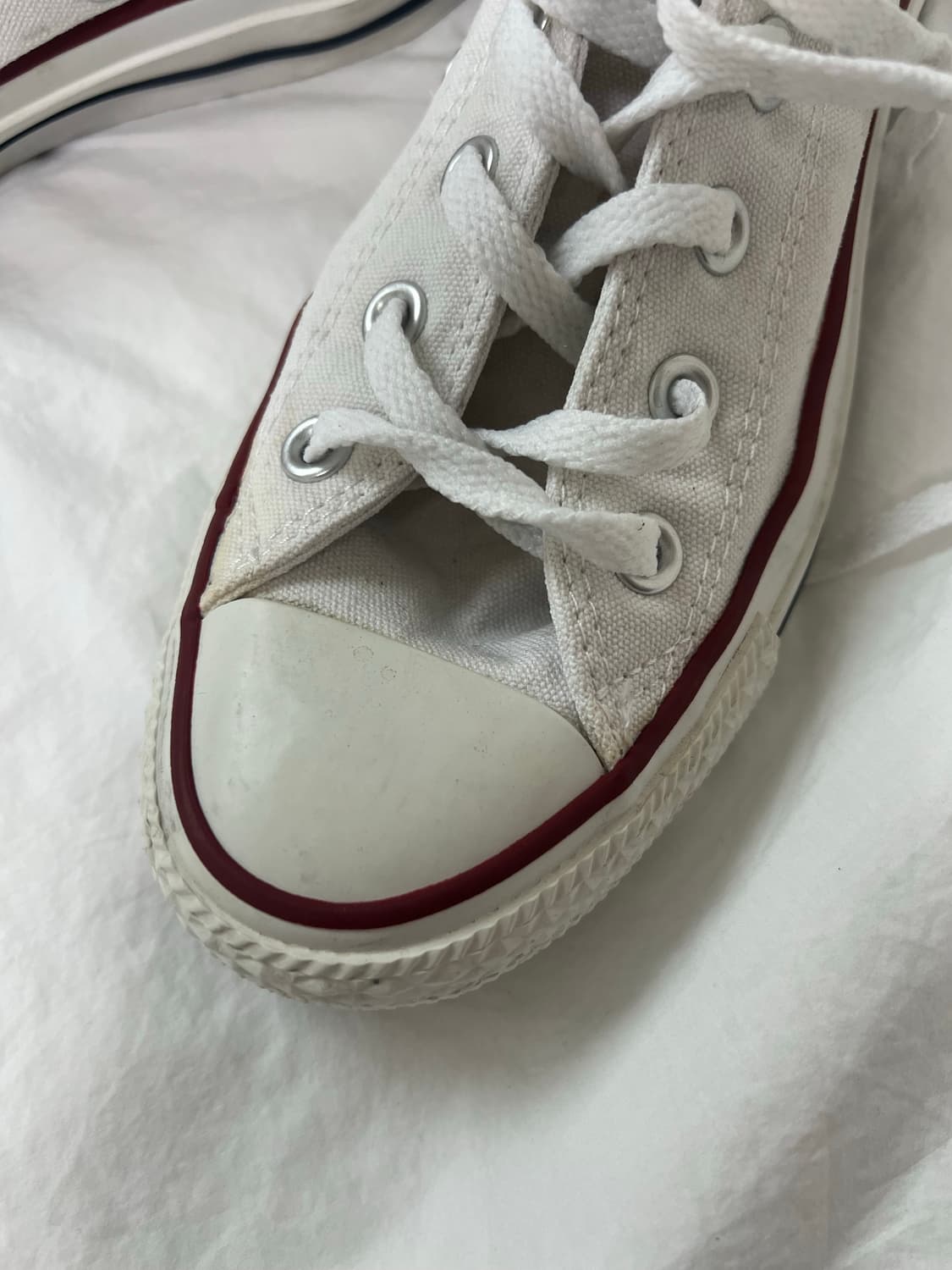 컨버스 올스타 로우 화이트 230mm 상품이미지5