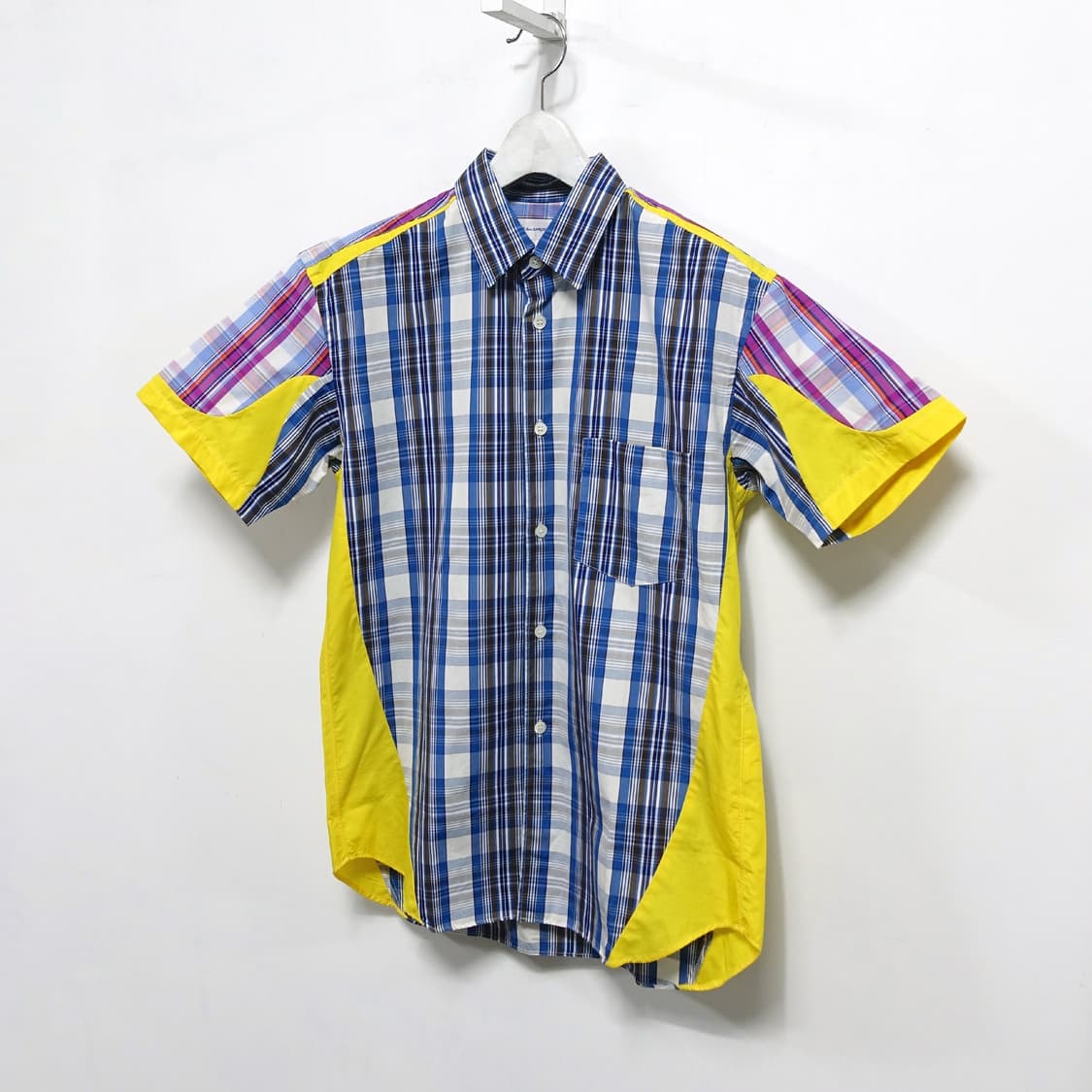 [S] COMME DES GARCONS 꼼데가르송 패널 믹스 셔츠  상품이미지4