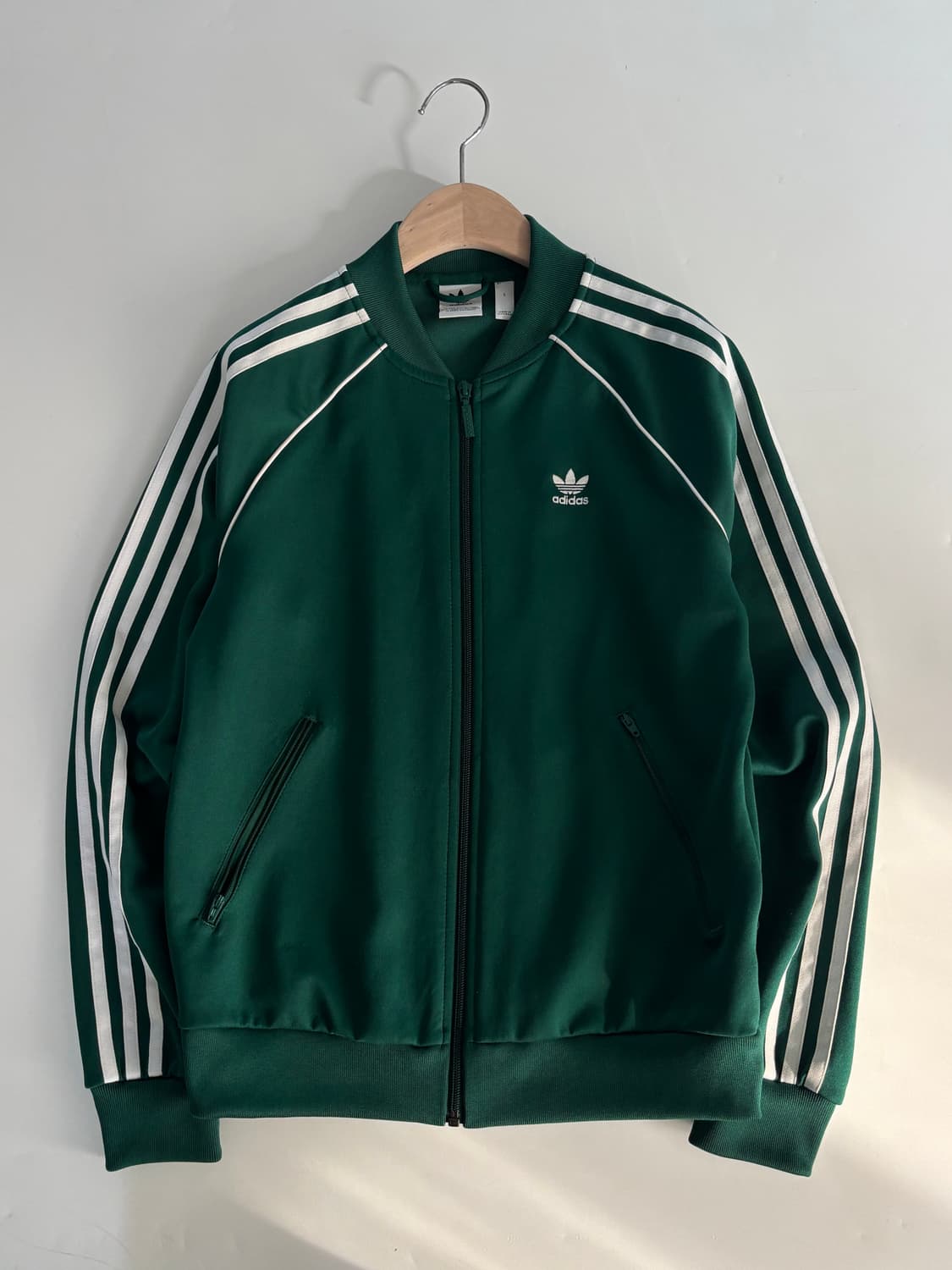 Adidas 아디다스 딥그린 슈퍼스타 트랙탑 상품이미지1
