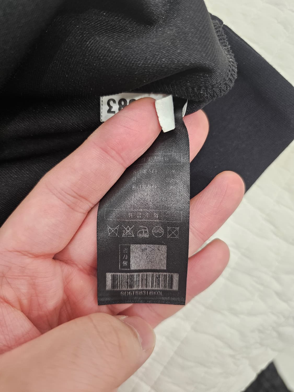 송지오 옴므 지제로 팬서 맨투맨_xl 상품이미지4