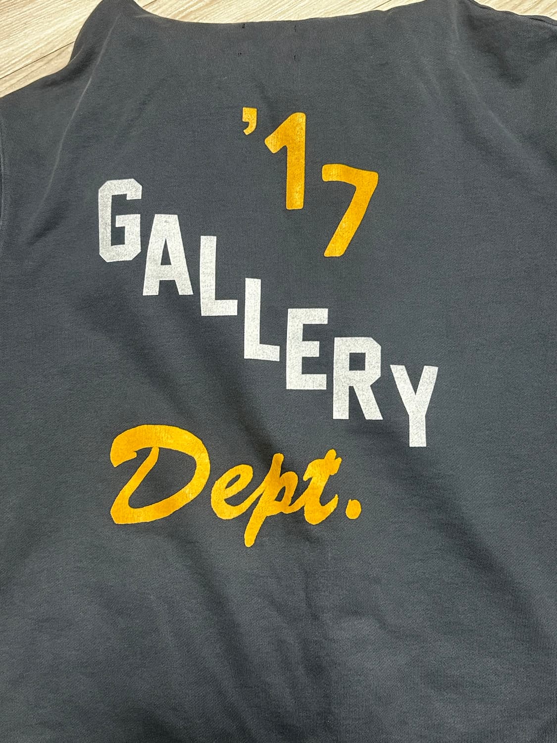 갤러리 디파트먼트 복싱 머치 집 후드 빈티지 블랙 xl 상품이미지4