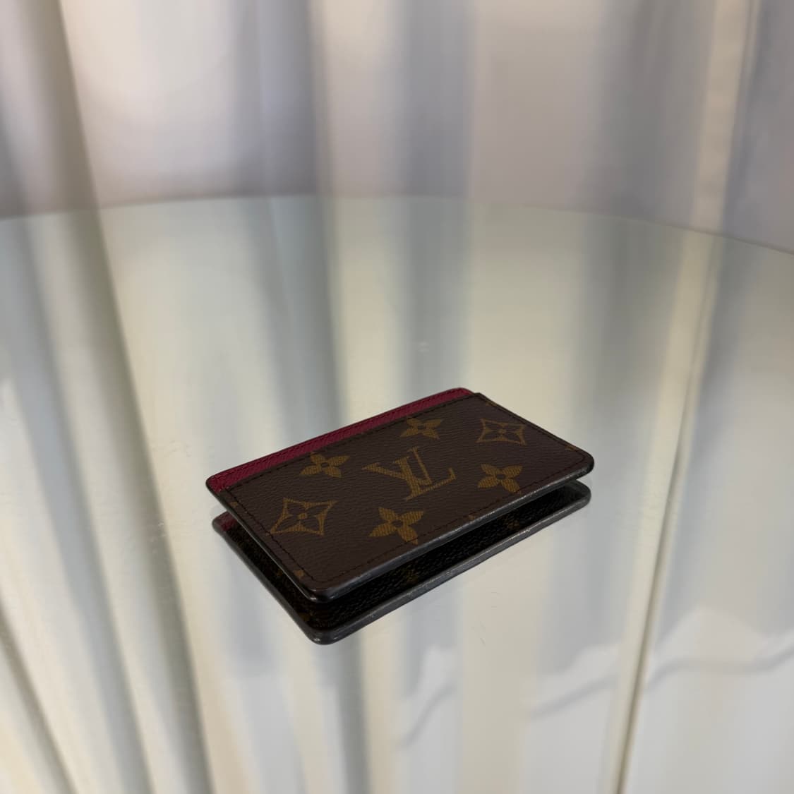 루이비통 모노그램 푸시아 카드지갑 상품이미지6
