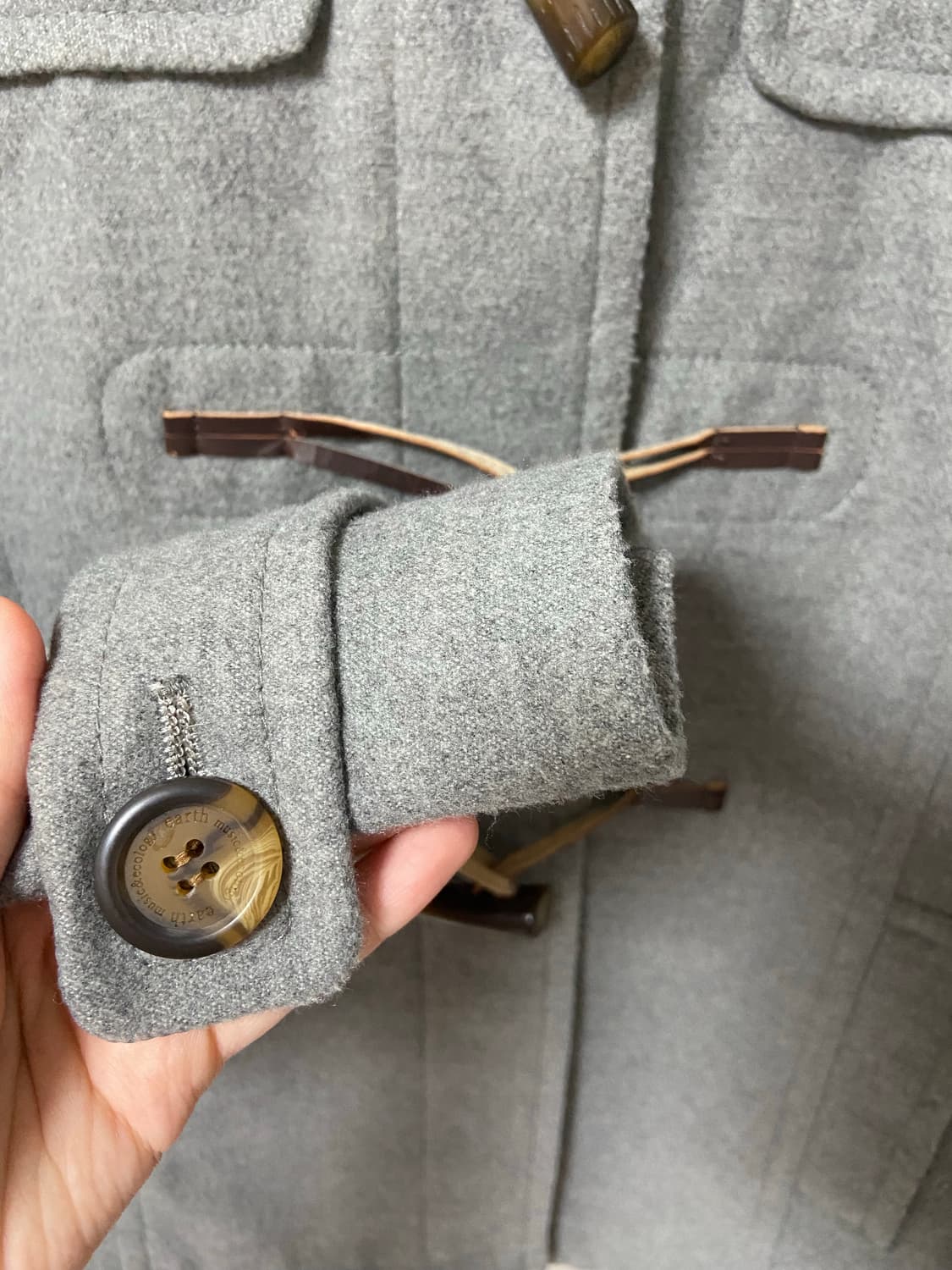 빈티지 후드 숏떡볶이 코트 자켓 상품이미지3