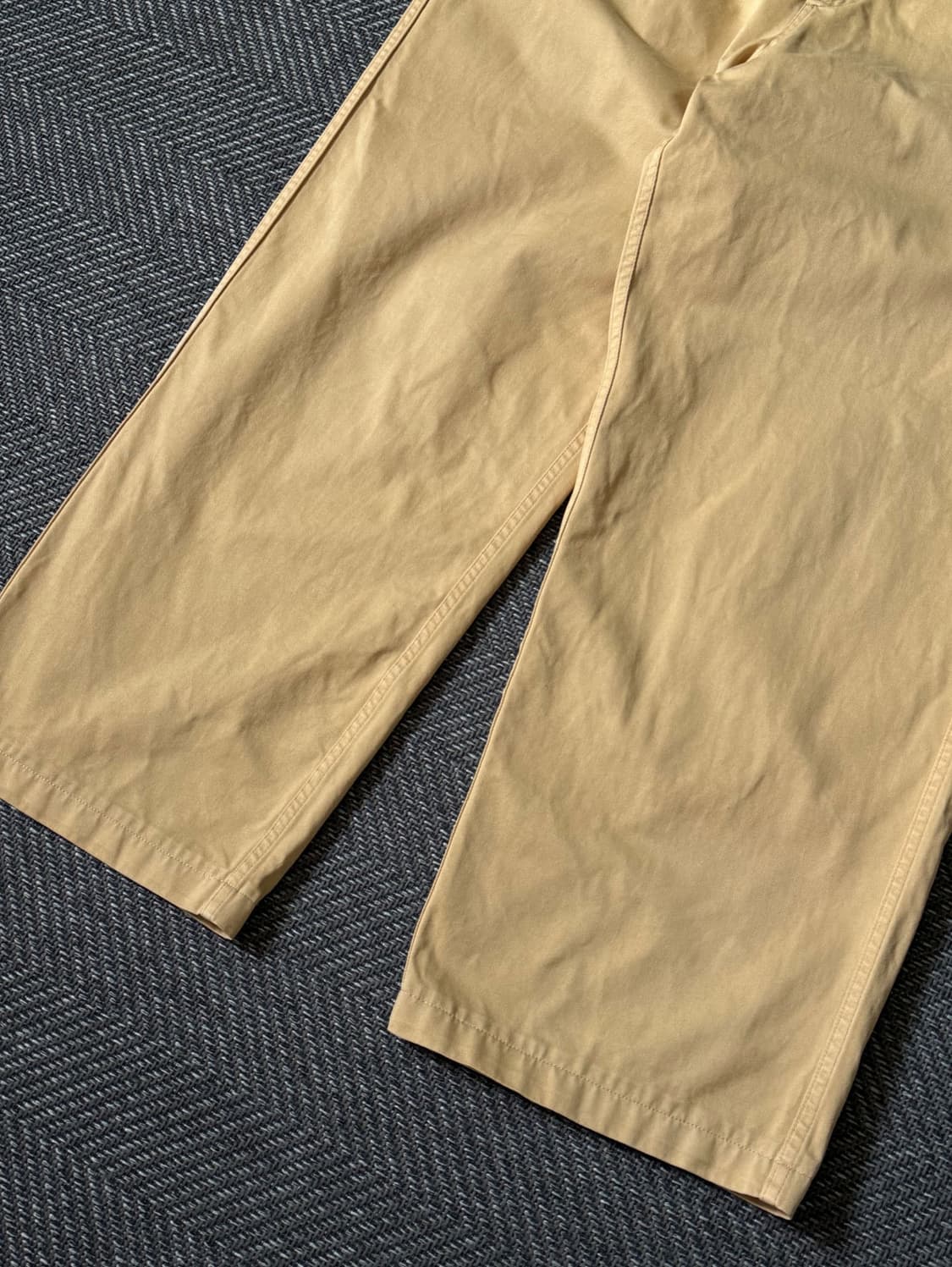 (35) 꼼데가르송 SHIRT 라인 와이드 스트레이트 코튼 팬츠 상품이미지6