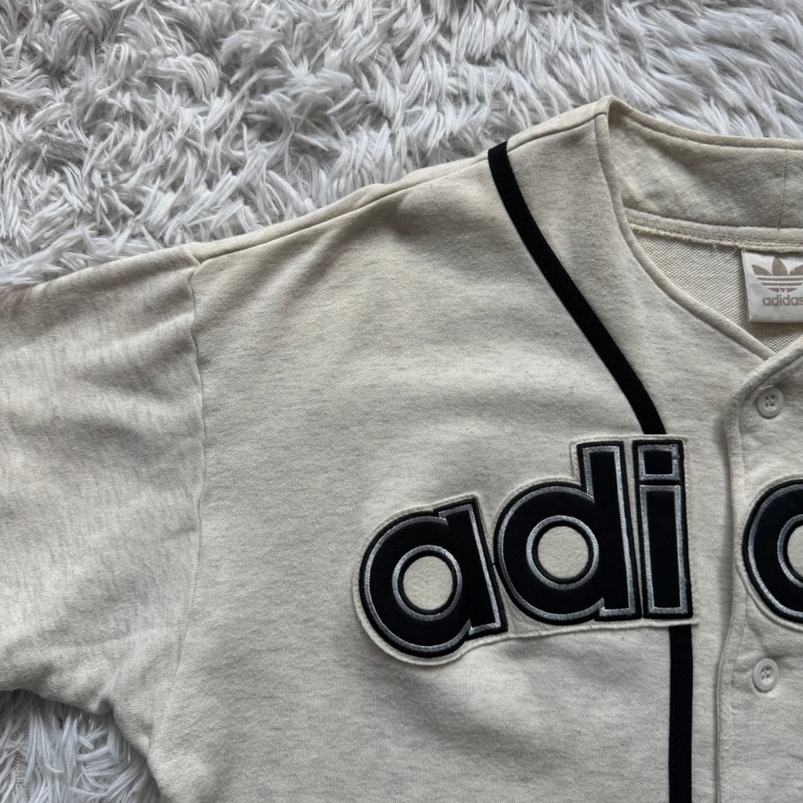 ADIDAS 일본빈티지 야구 유니폼 아디다스 빈티지반팔 XXL 110 상품이미지1