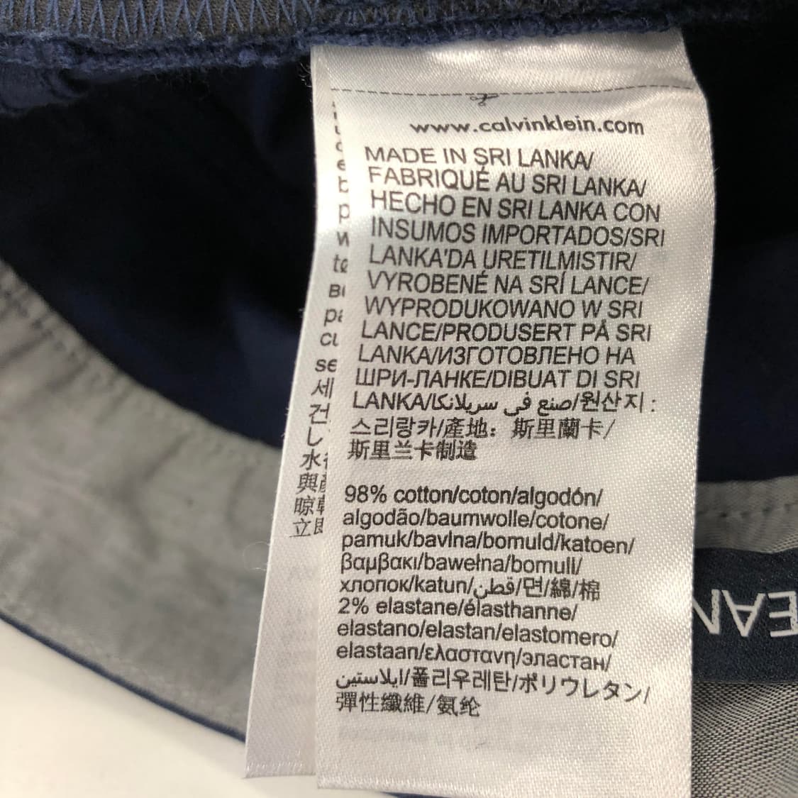 ck 캘빈클라인 오리지널 패치 치노팬츠 33-34 인치 상품이미지5