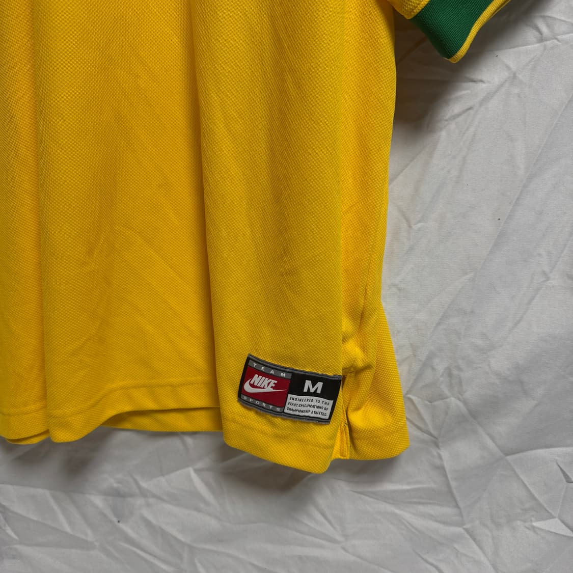 나이키 브라질 1998 리이슈 사커 레플리카 저지 M 상품이미지2