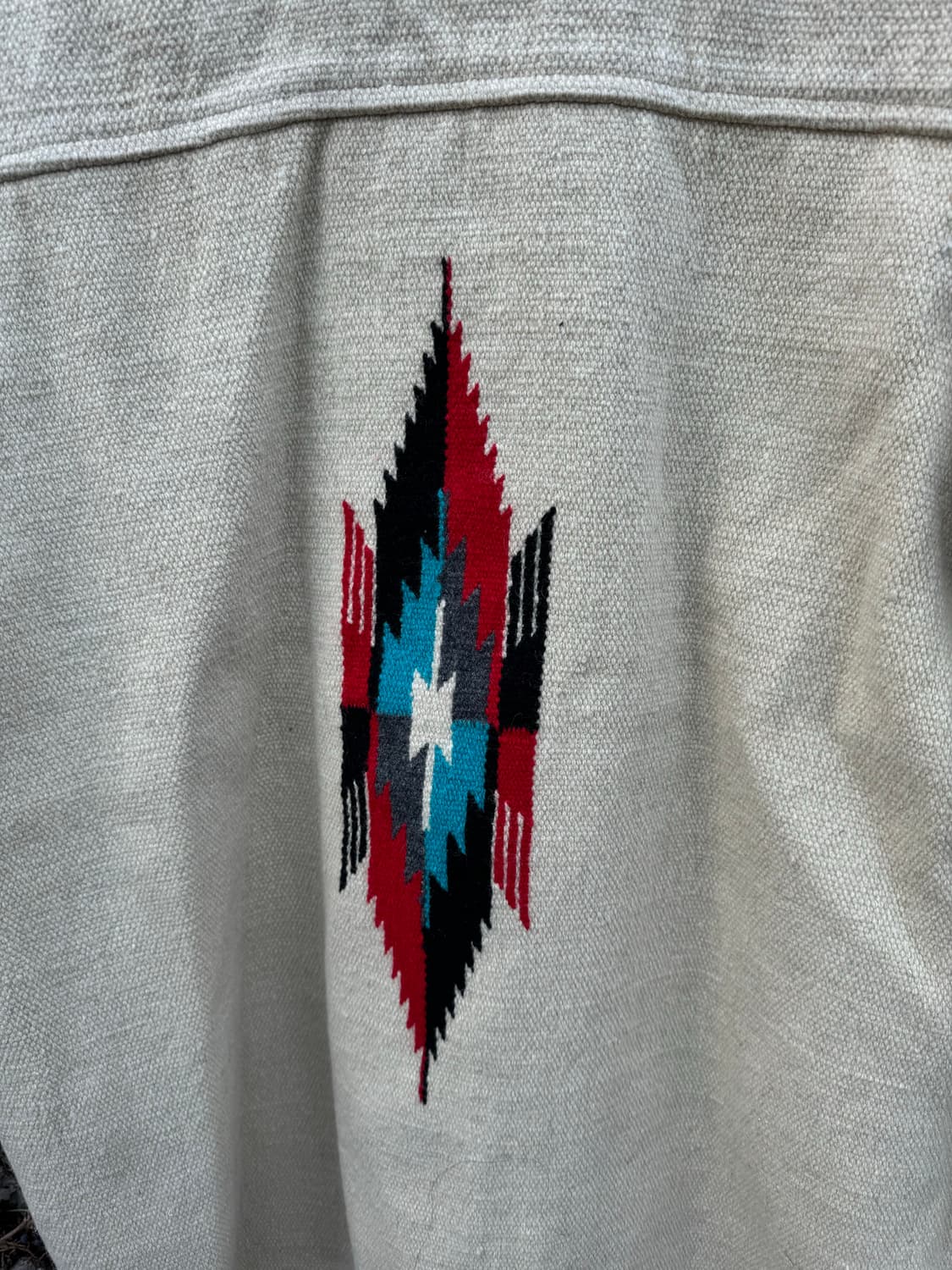 옥토퍼스 아미 빈티지 오르테가 치마요 자켓 네이티브 무늬 웨스턴 코트 상품이미지7