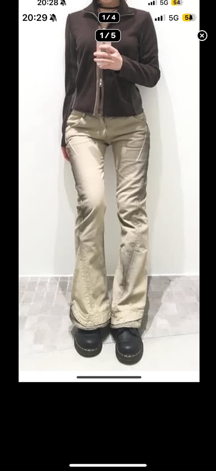 새상품 XLIM EP.6 WOMEN 02 TROUSERS sand bei 상품이미지1