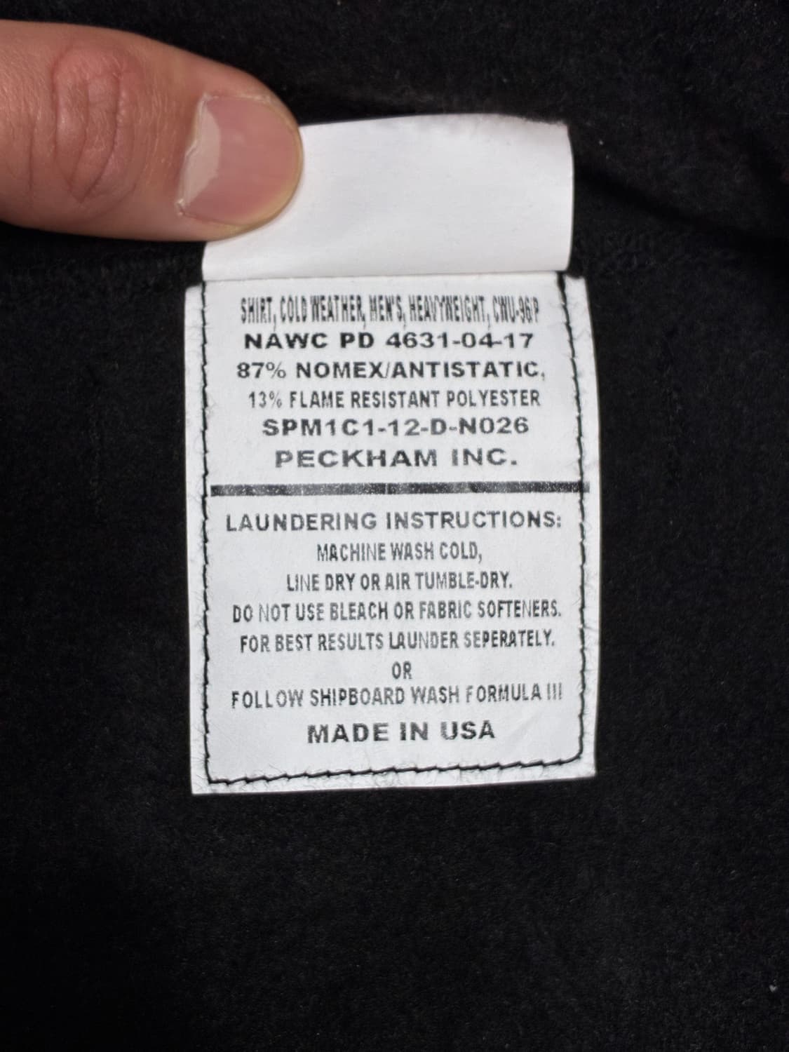 미군 폴라텍 셔츠/ 플리스/ 미개봉 상품이미지5