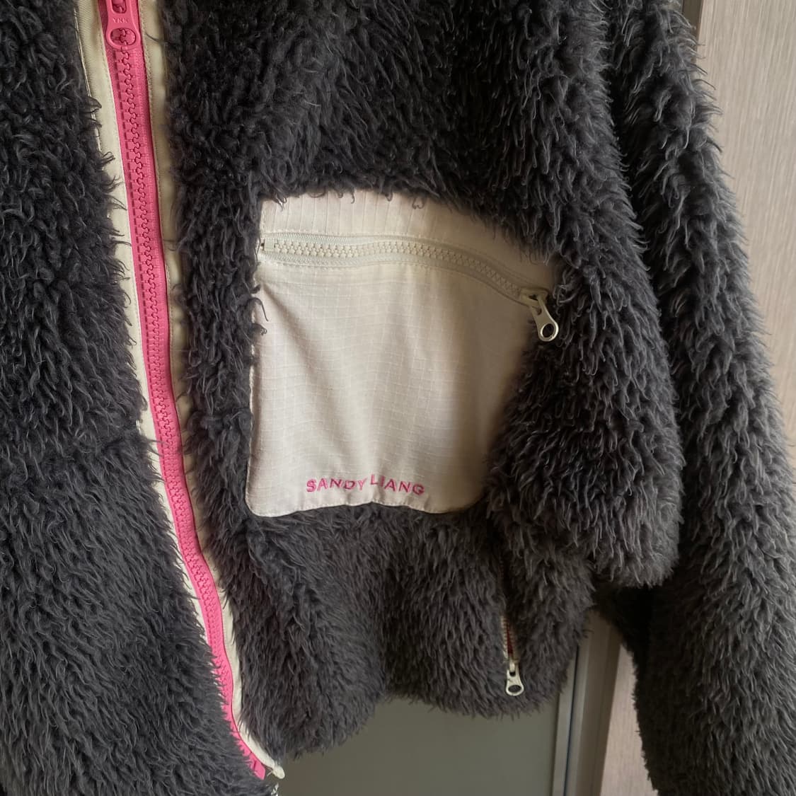 Sandy Liang 샌디리앙 플리스 자켓 XS 상품이미지5