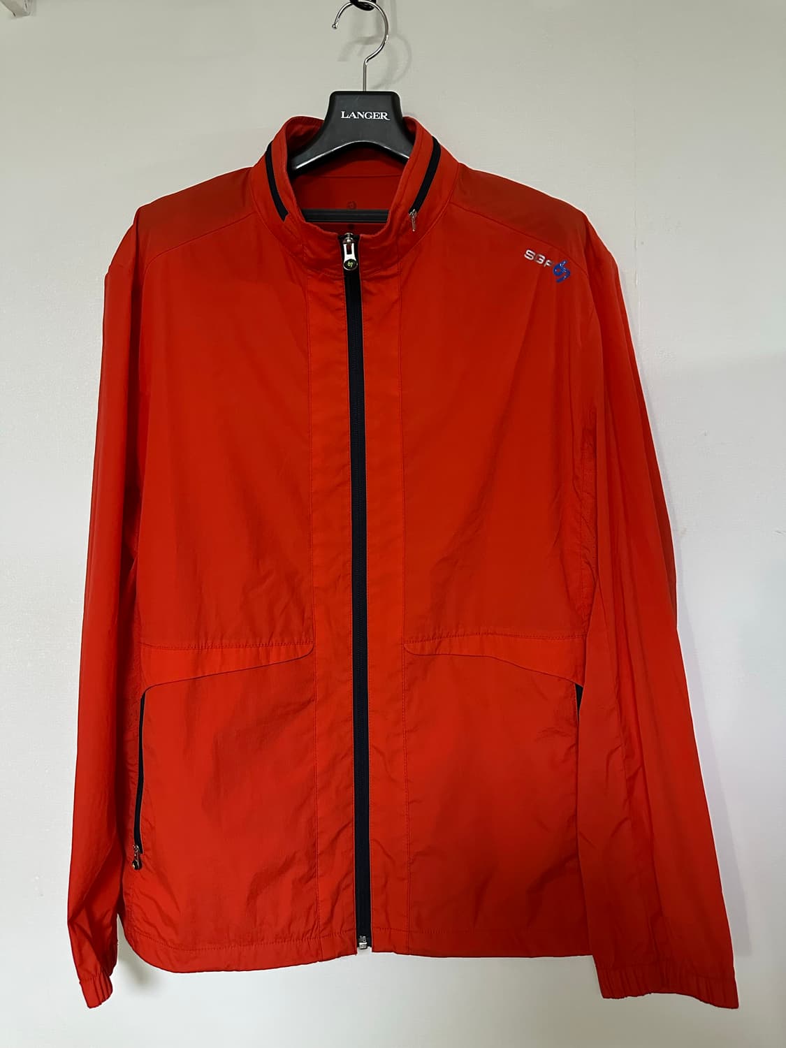 SGF67 골프 오렌지색 바람막이 상품이미지1