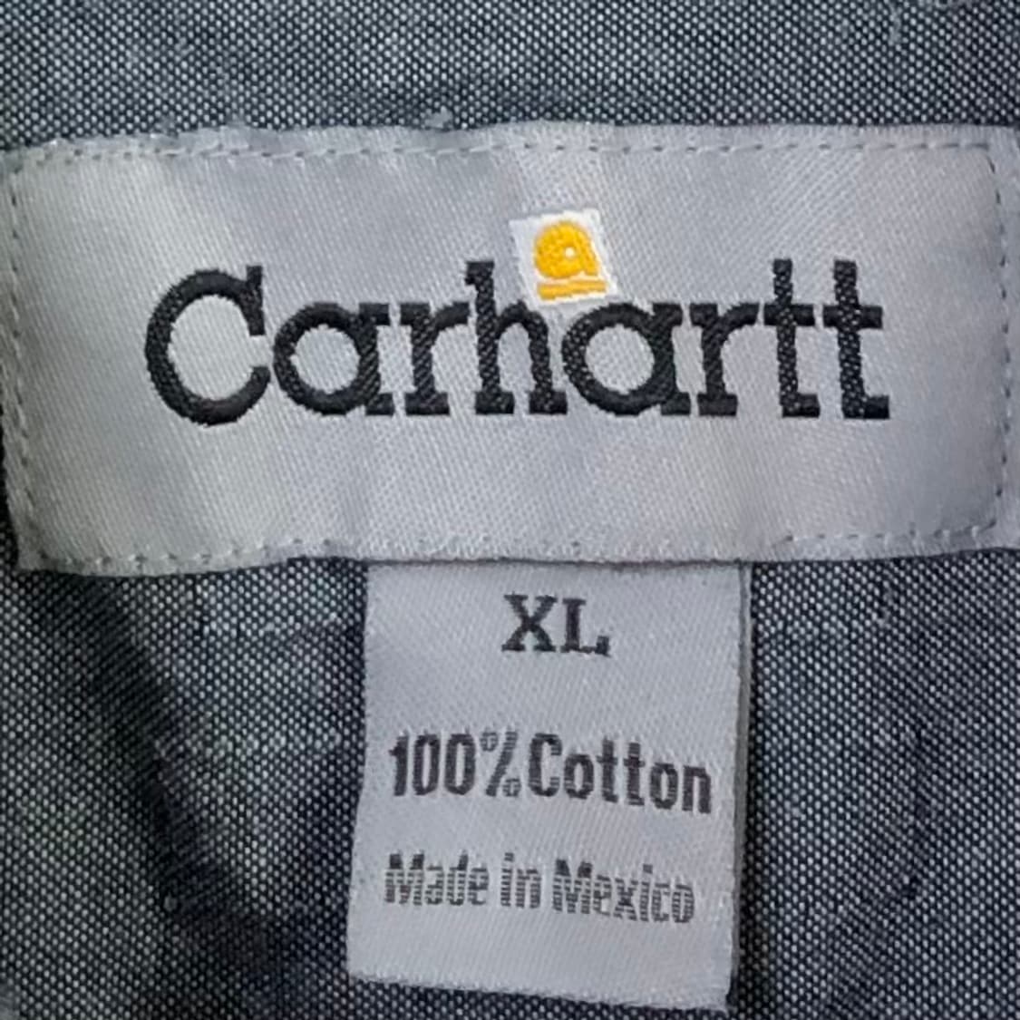 Xxl 칼하트 블랙 워크 셔츠 상품이미지3
