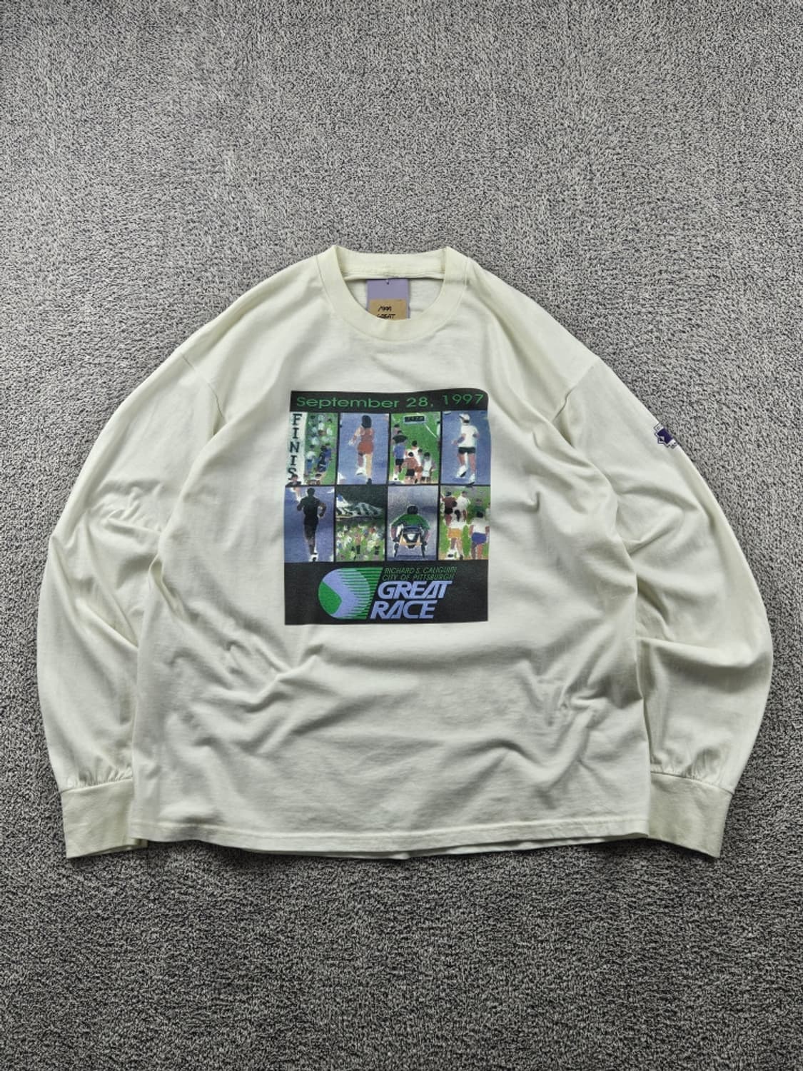 1997 칼리기리 피츠버그 그레이트 레이스 롱슬리브 (L추정)/11121 상품이미지1