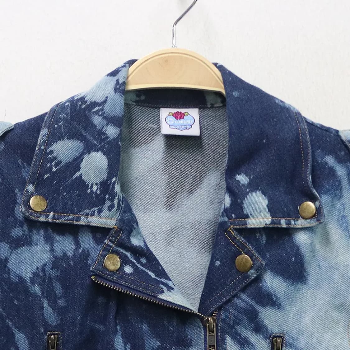 OUTLAW 나염 데님 베스트 63667 상품이미지5