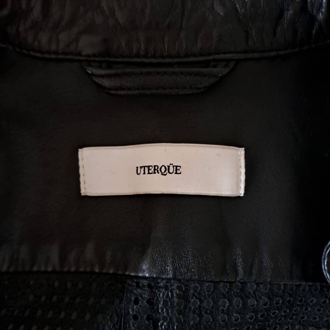 (택포) 우테르케 양가죽 펀칭 셔츠 S B163 상품이미지9