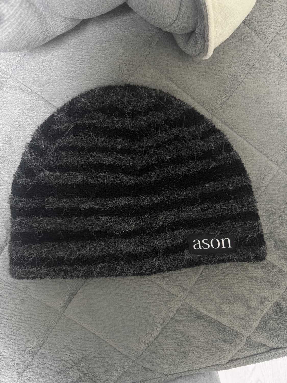 애즈온 블랙 비니 상품이미지1