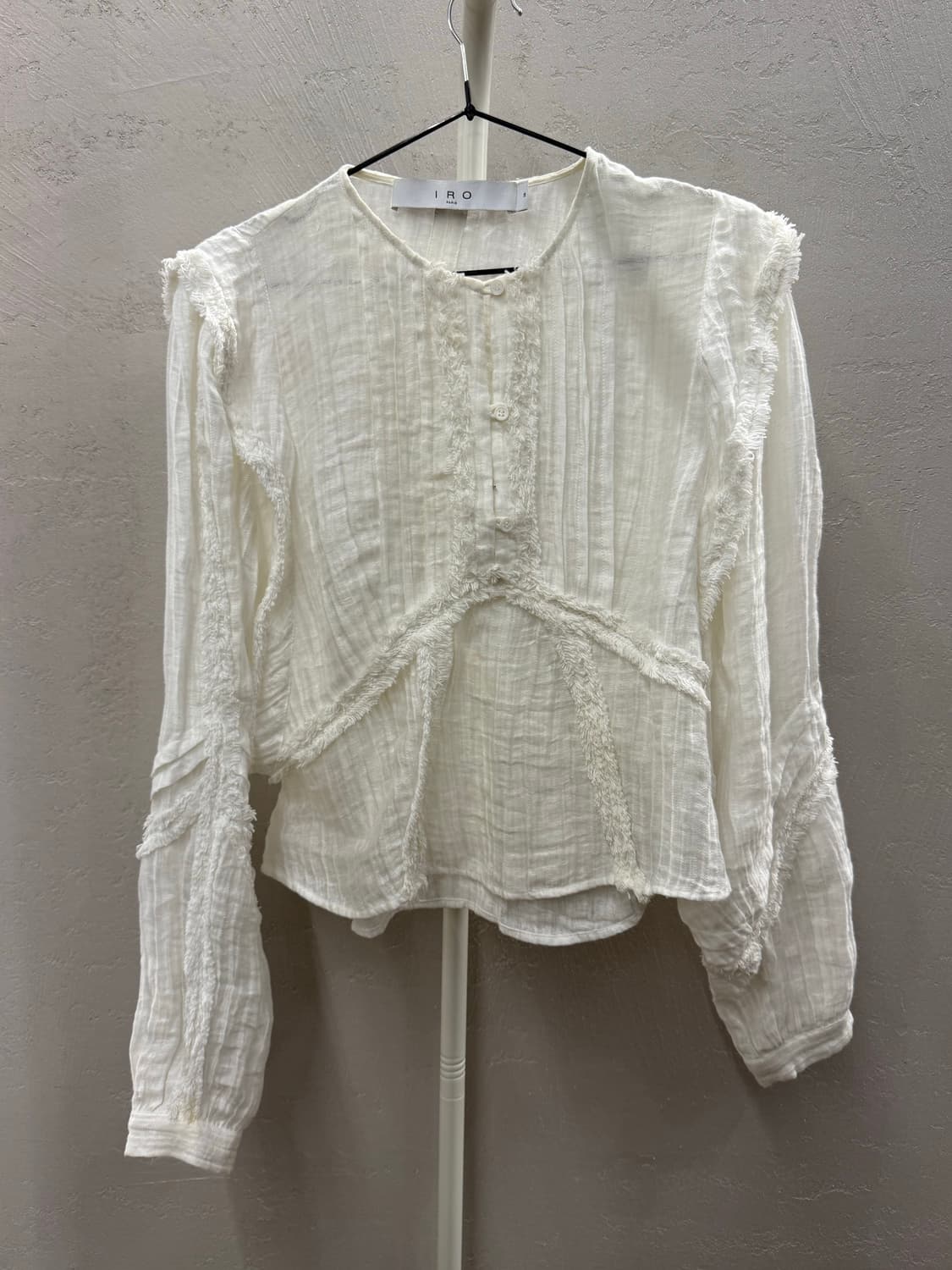 IRO 이로 camer 22s 화이트 블라우스 36 상품이미지2