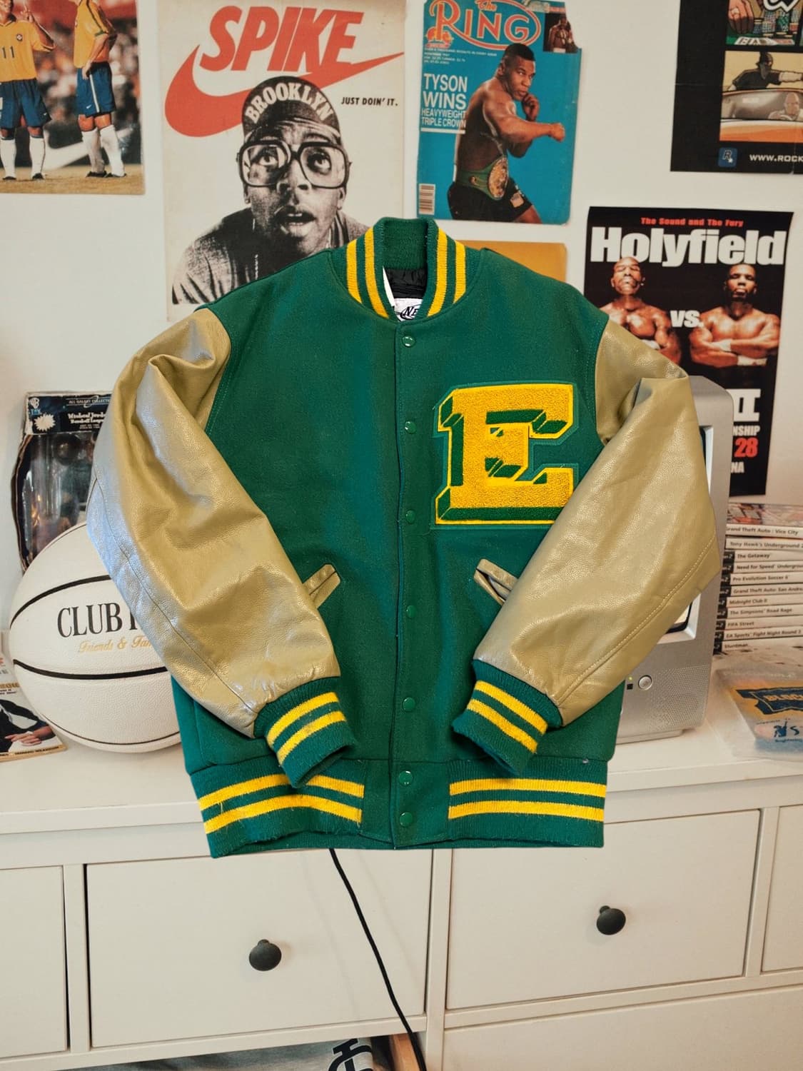 빈티지 울 베이스볼 자켓 (Man L) AA1305 상품이미지1