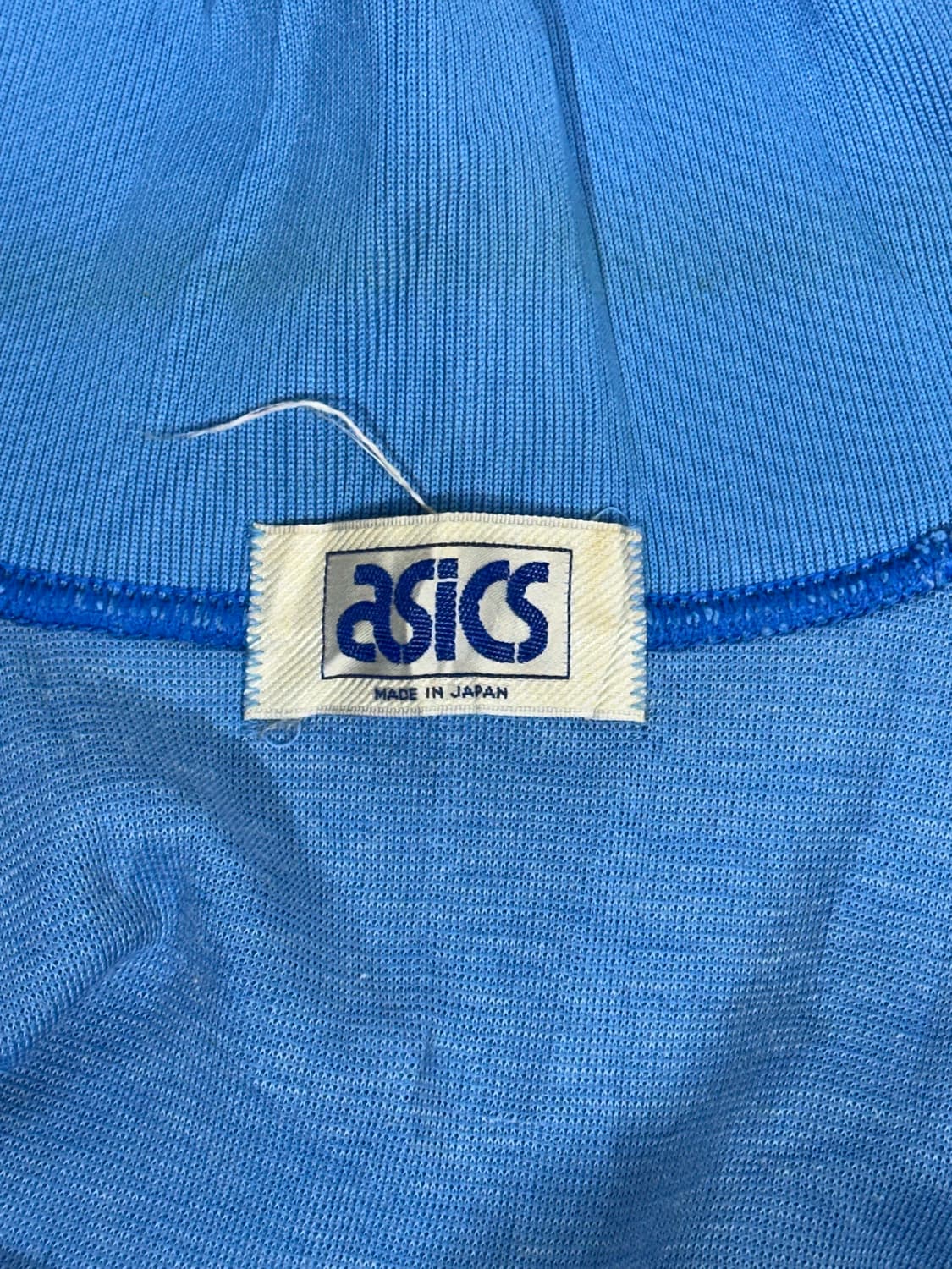 아식스 블루 블랙 사이드 라인 트랙탑 져지 90 상품이미지7