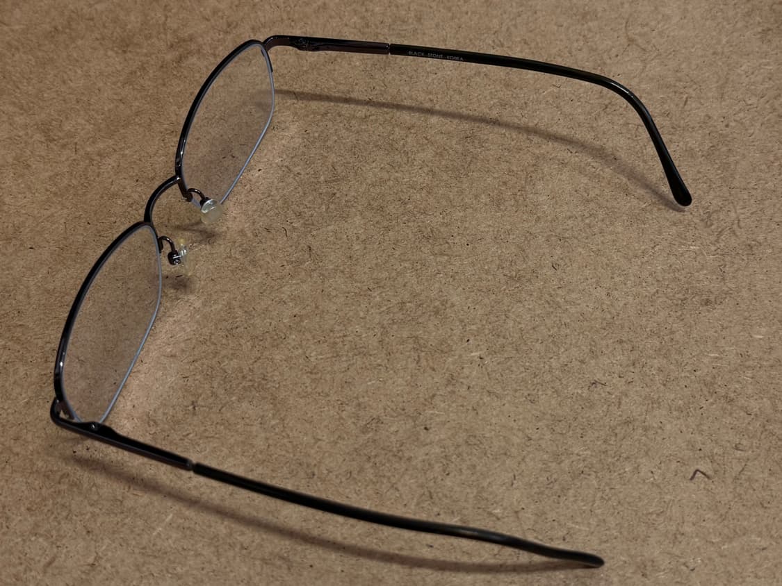 빈티지 안경 (무도수 안경알로 교체 완료됨) 상품이미지2