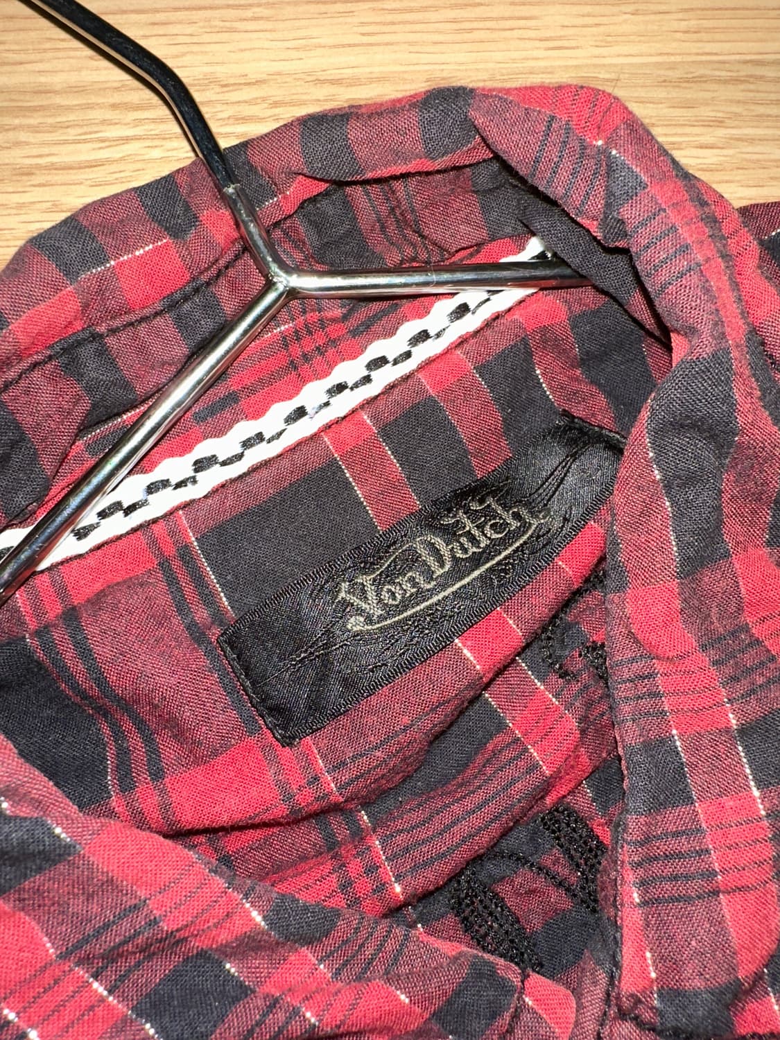 본 더치 펑크 빈티지 체크 셔츠 희귀매물 상품이미지6