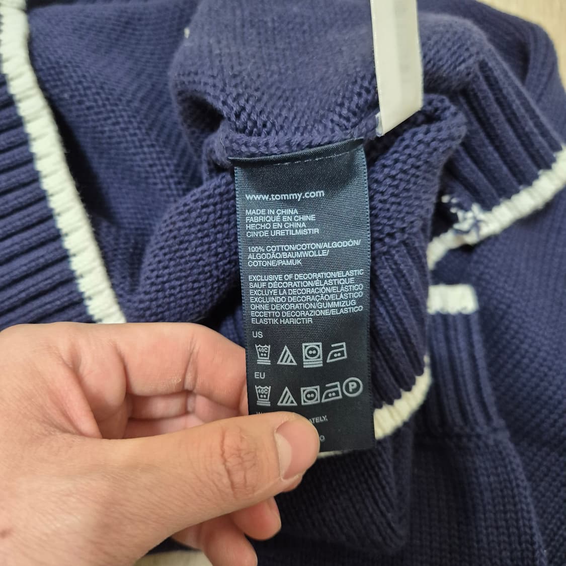 타미힐피거 빅플래그 니트 M(95) 상품이미지6