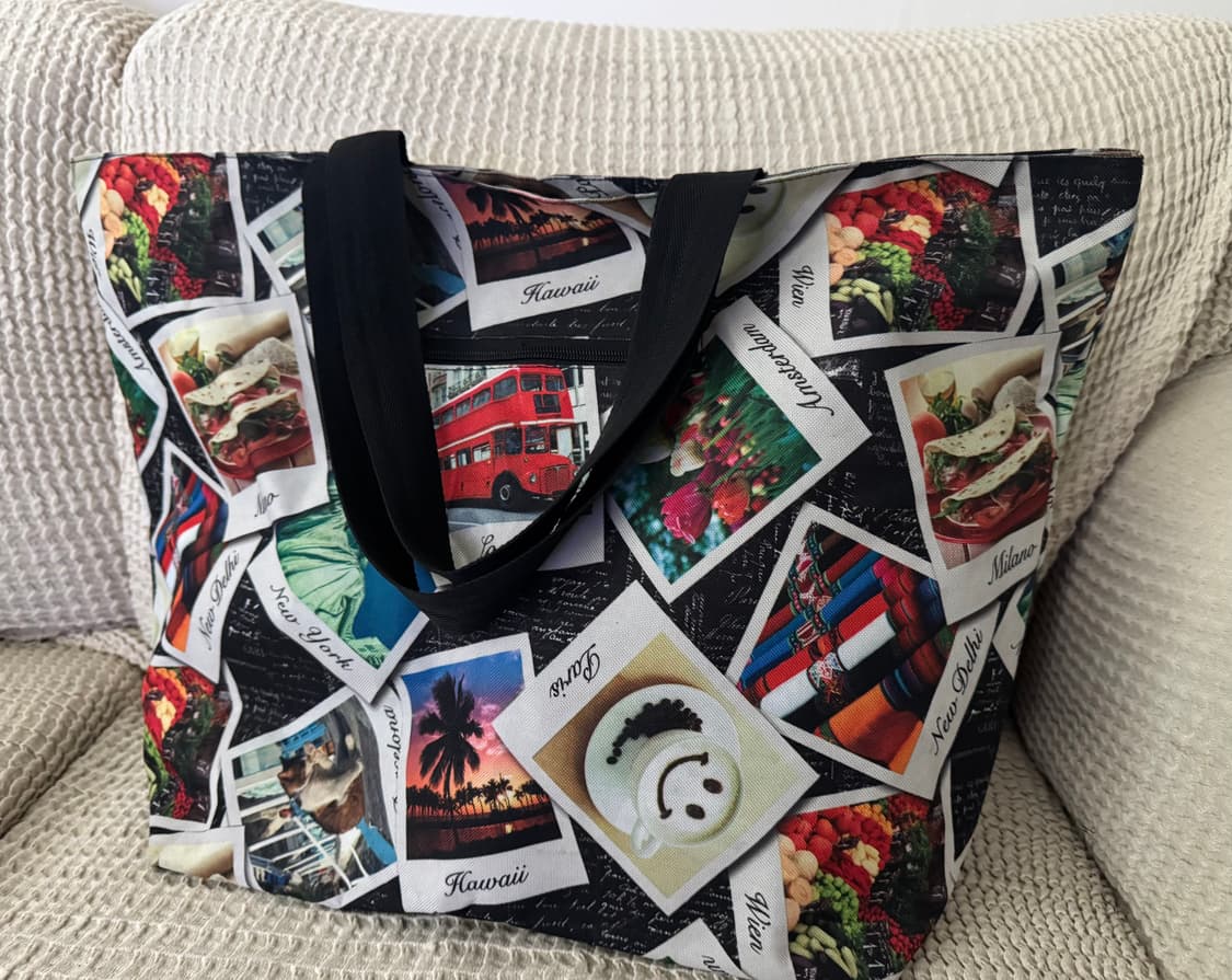 여행용 빅쇼퍼백 빅숄더백 빅에코백 상품이미지1