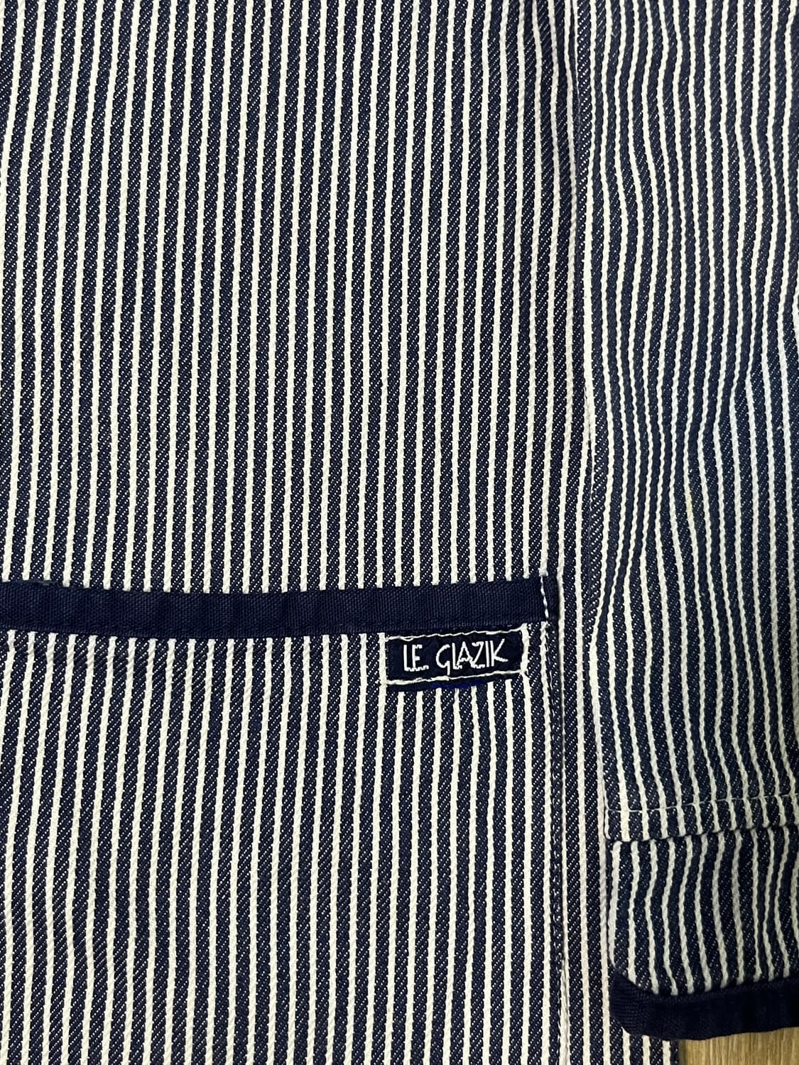 Le glazik 르 글라지크 히코리 스트라이프 재킷 상품이미지10