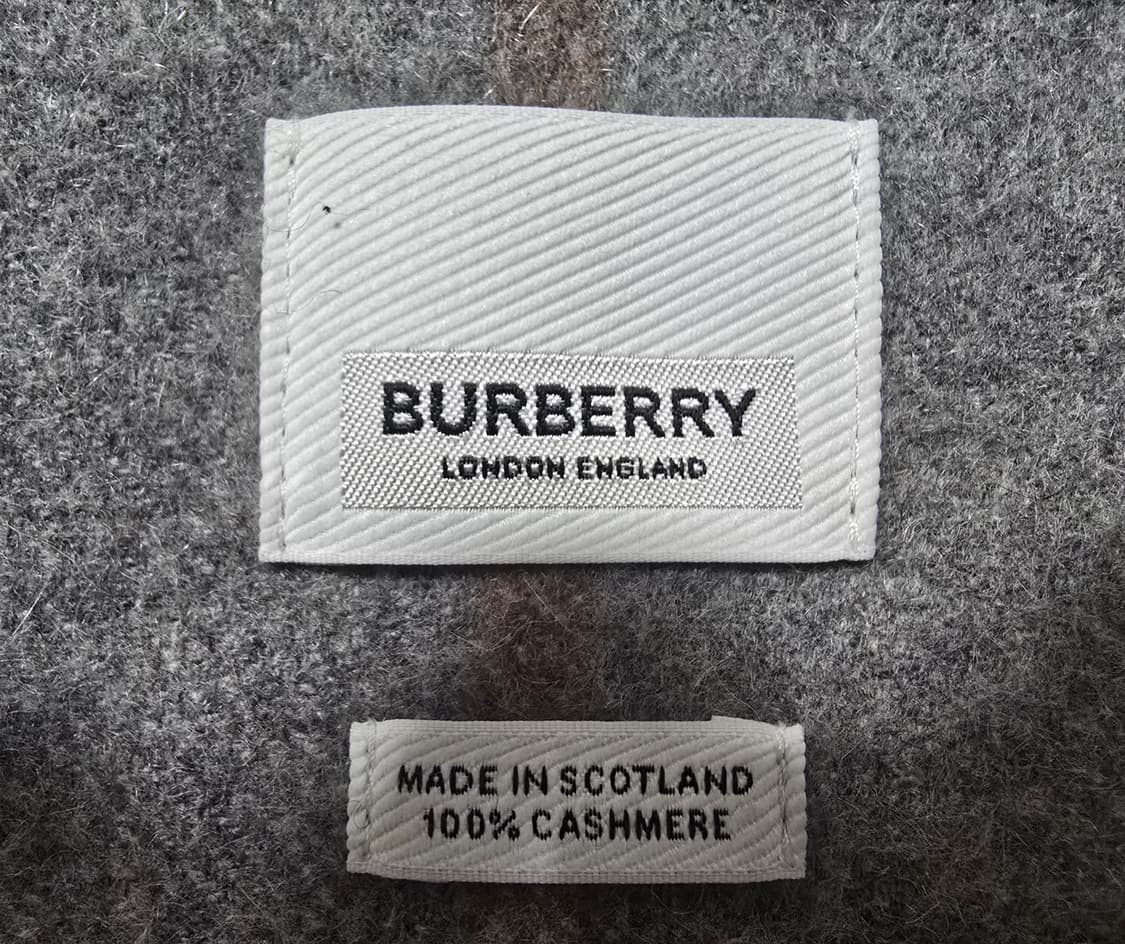 (정품) 버버리 캐시미어 체크 목도리 (명품 머플러 숄 스카프) 상품이미지3