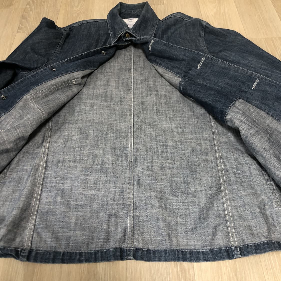 (M-L) 빅 유니온 BIG UNION 데님 워크 초어 자켓 상품이미지8