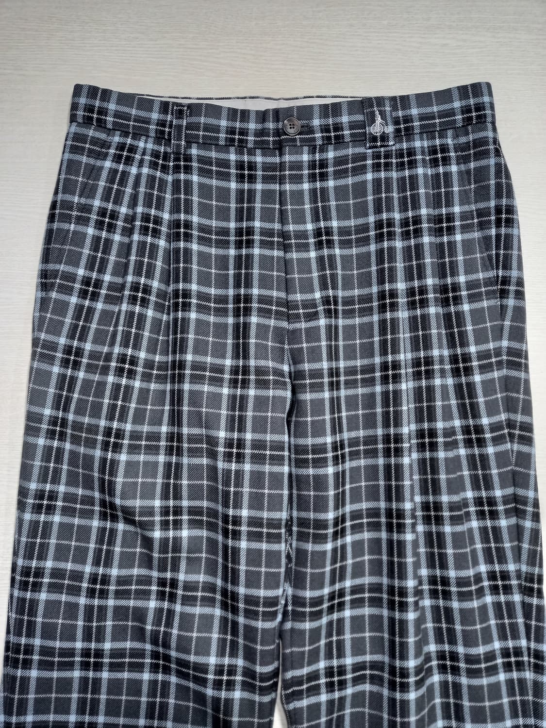 33 BEANPOLE GOLF 울 체크 골프바지 다크그레이 33-416 상품이미지3