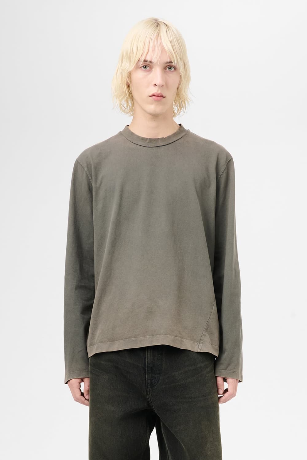 [46] 아워레가시 앤티크 코팅 밴드 저지 빅 롱슬리브 상품이미지1