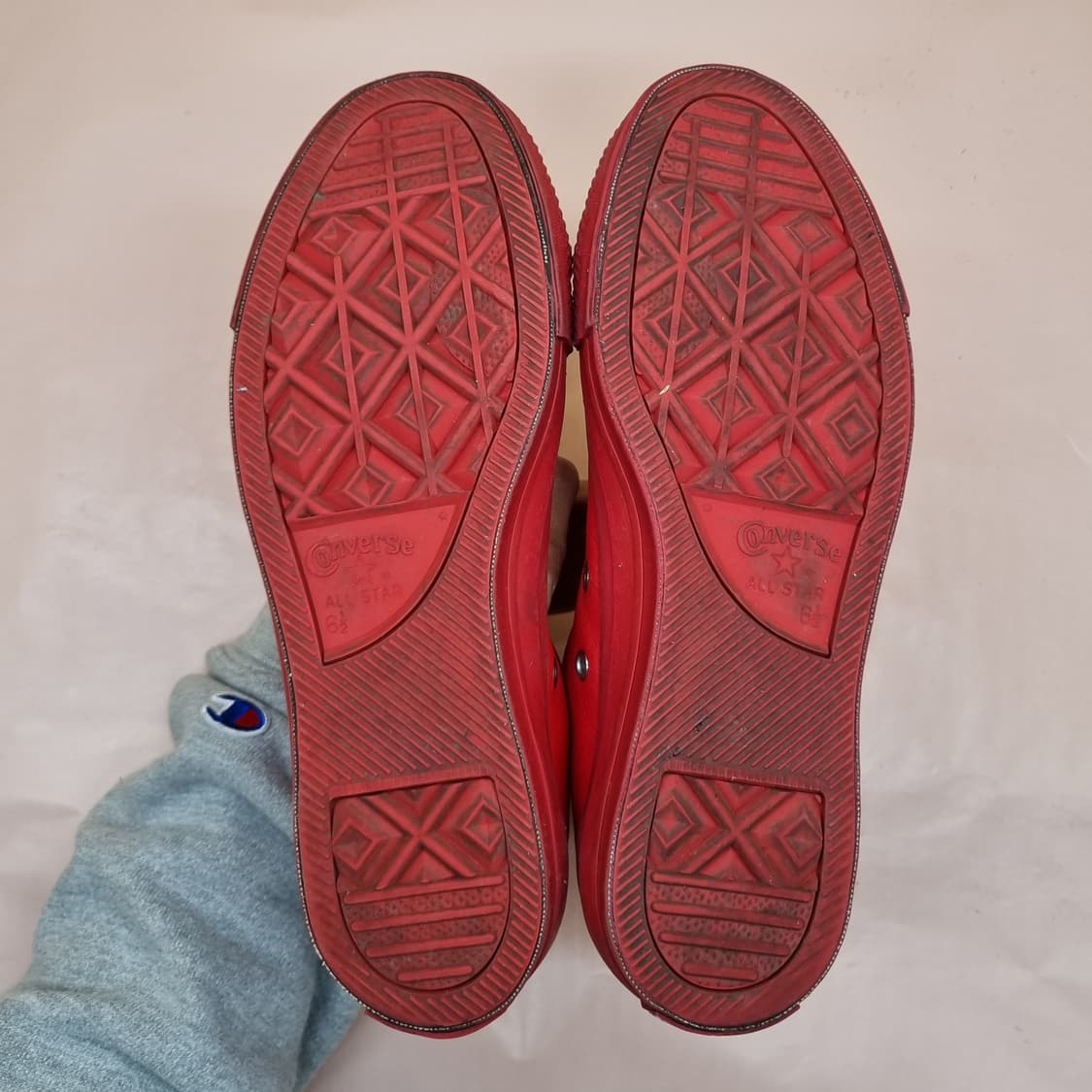 컨버스 척테일러 레더 레드 하이탑 250 상품이미지3
