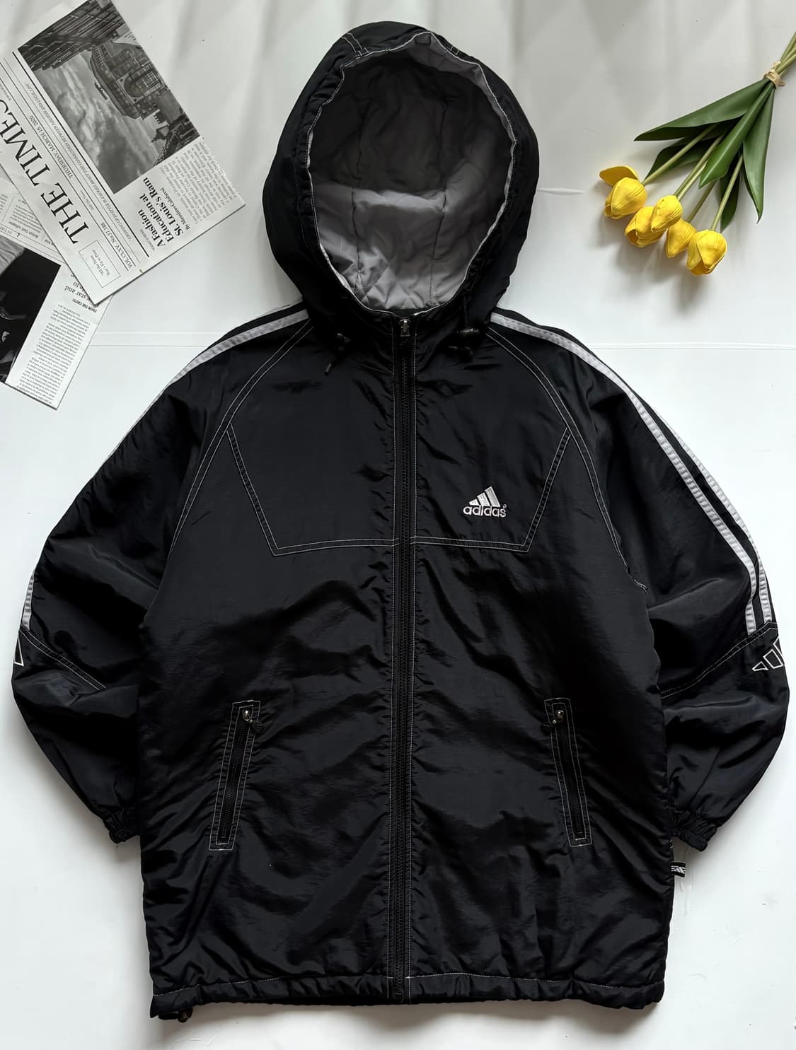 adidas 아디다스 빈티지 아웃스티치 점퍼 상품이미지2