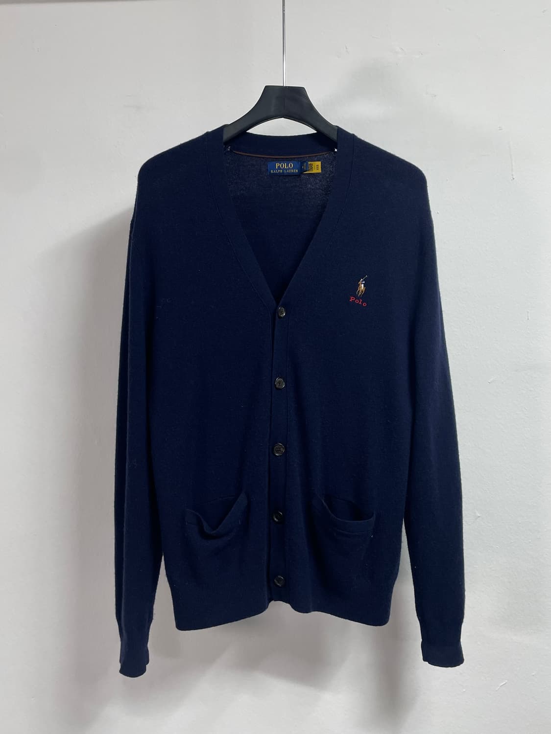 폴로 랄프로렌 포니 브이넥 울 가디건 (on.549) 상품이미지1