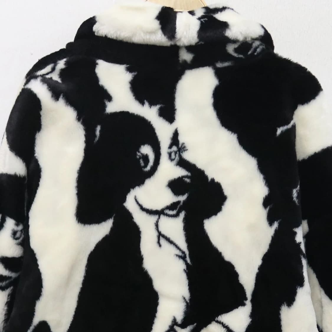 90's 레어빈티지 아트 퍼코트 64374 상품이미지6